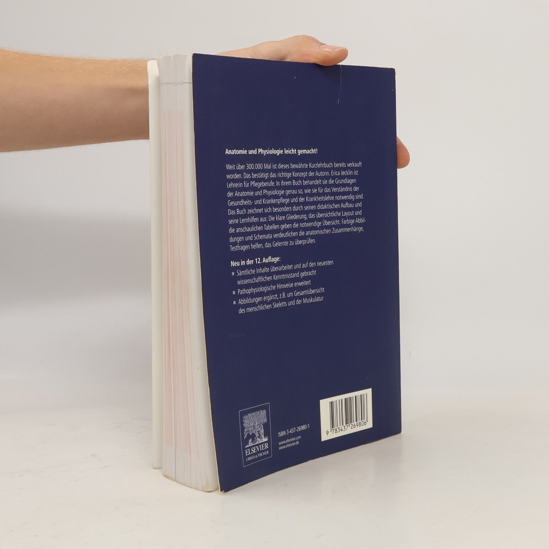 Erica Brühlmann-Jecklin Arbeitsbuch Anatomie und Physiologie für Pflege- und andere Gesundheitsfachberufe
