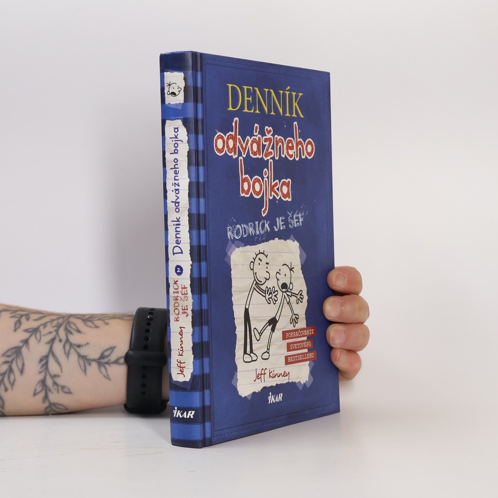 Jeff Kinney Deník odvážneho bojka 2. Rodrick je šéf