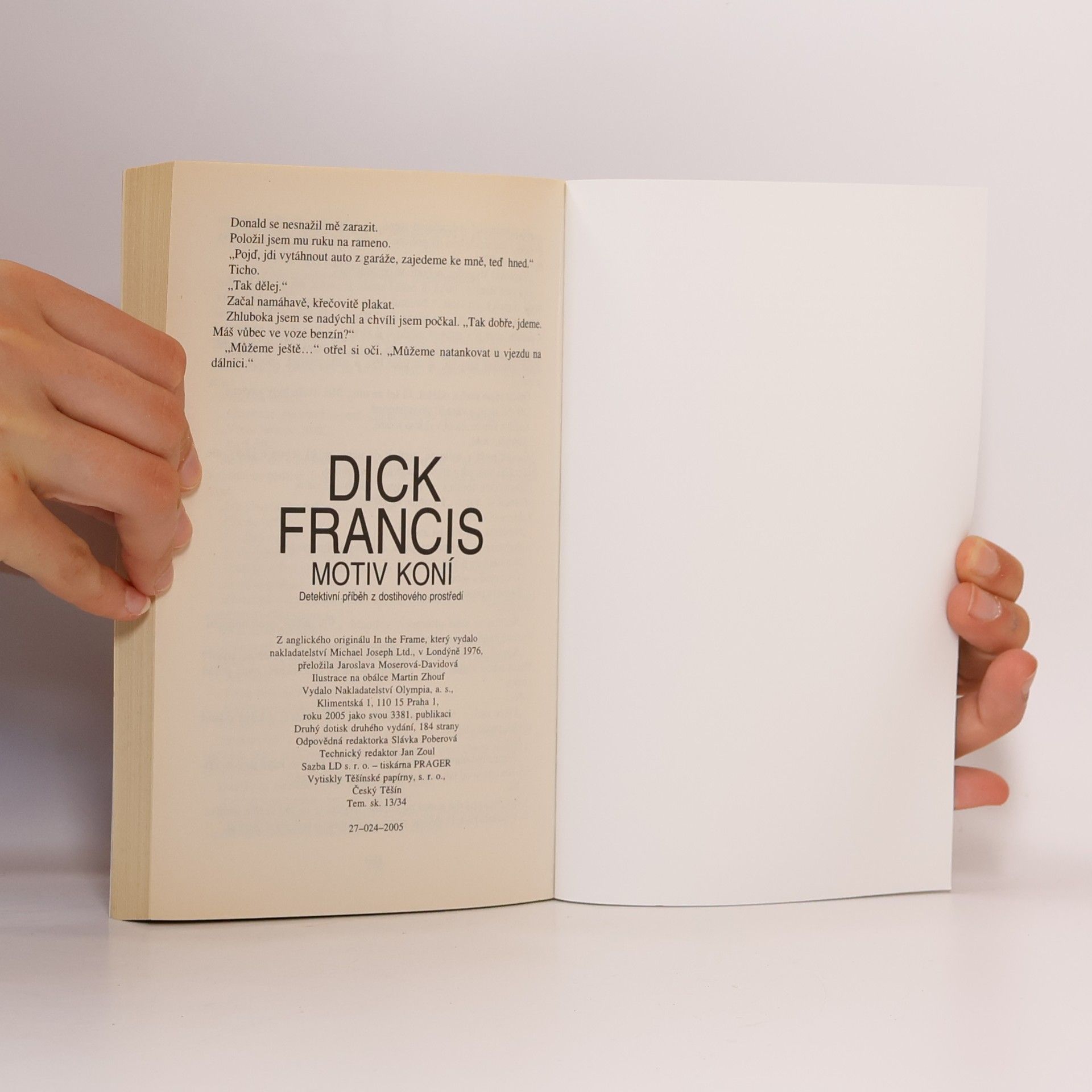 Dick Francis Motiv koní