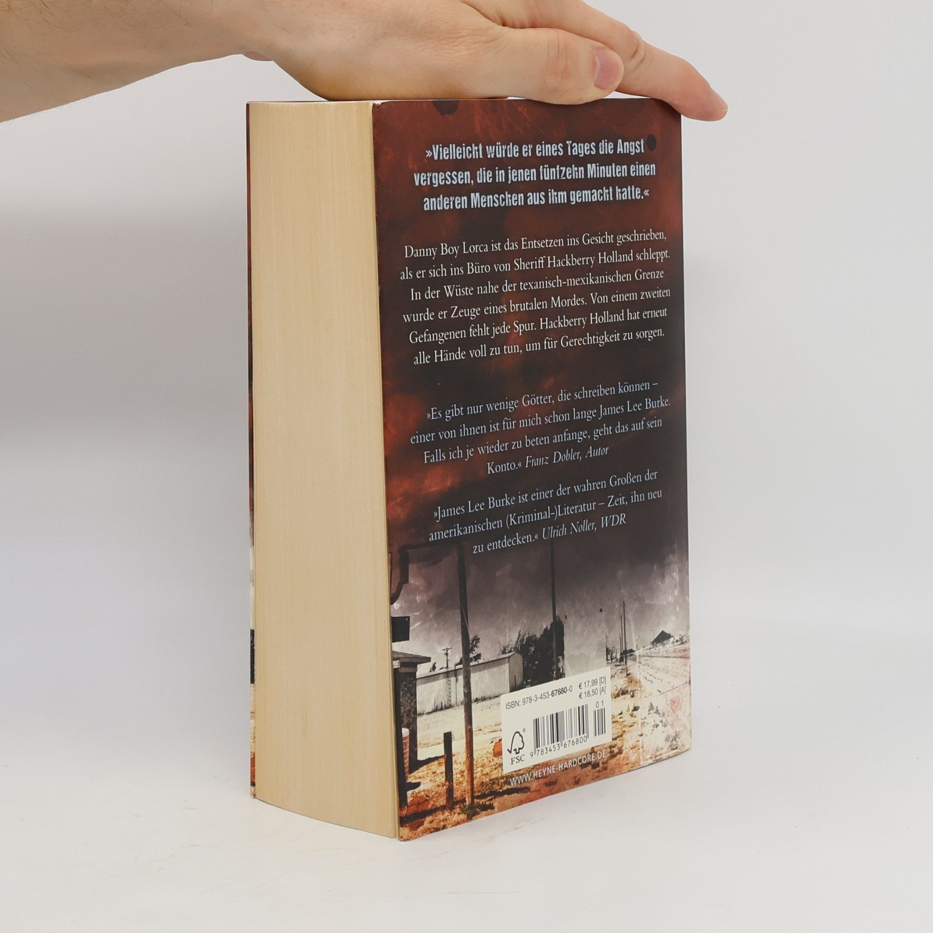 James Lee Burke Glut und Asche