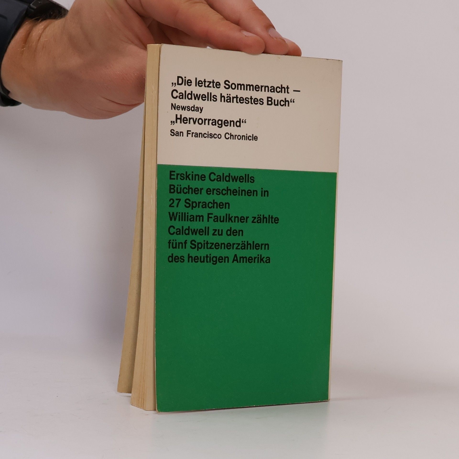 Erskine Caldwell Die letzte Sommernacht