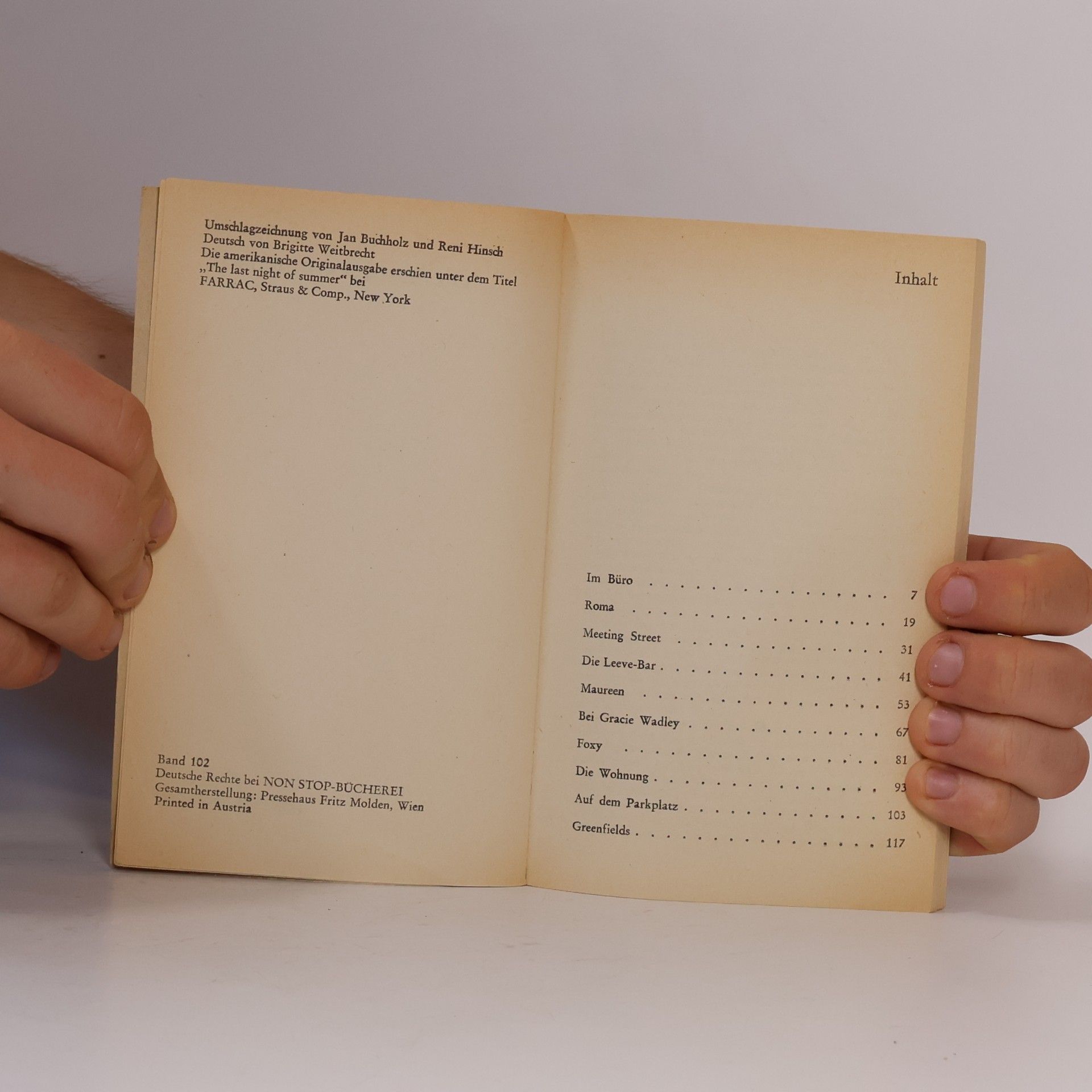 Erskine Caldwell Die letzte Sommernacht