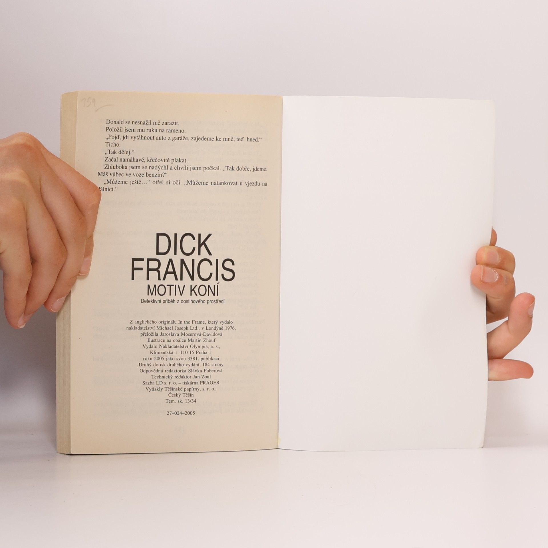 Dick Francis Motiv koní