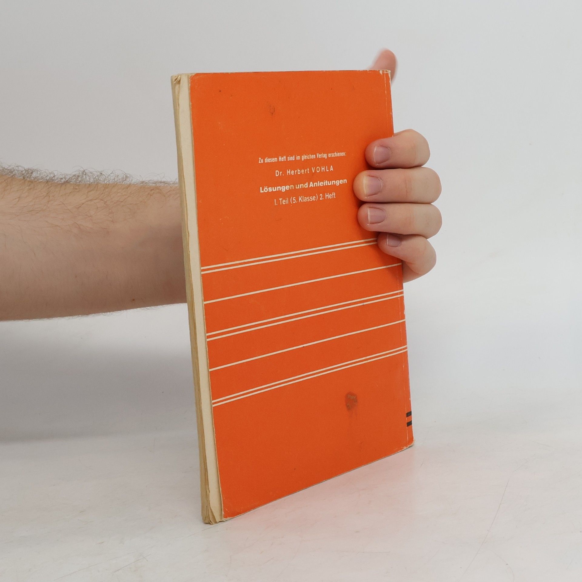 Kolektiv autorů Lehrbuch der Mathematik für die Oberstufe der allgemeinbildenden höhoren Schulen I, 2. Heft