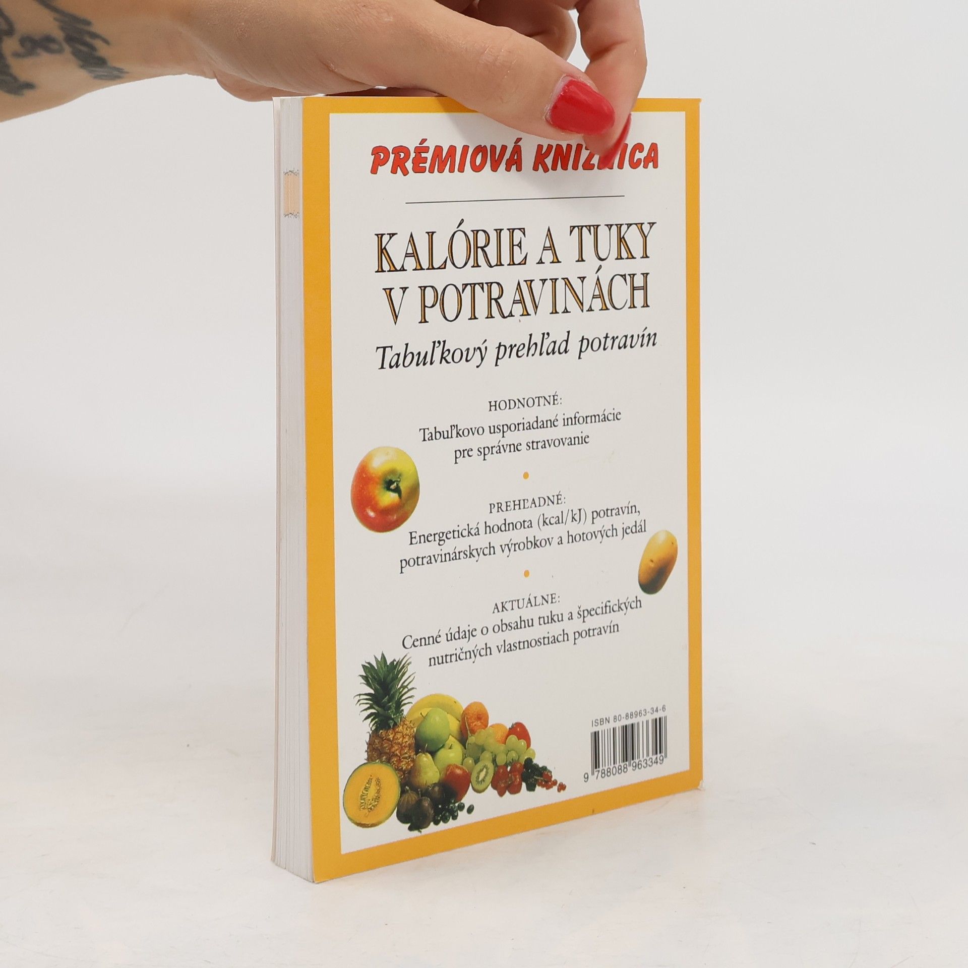 Collectif d'auteurs Kalórie a tuky v potravinách