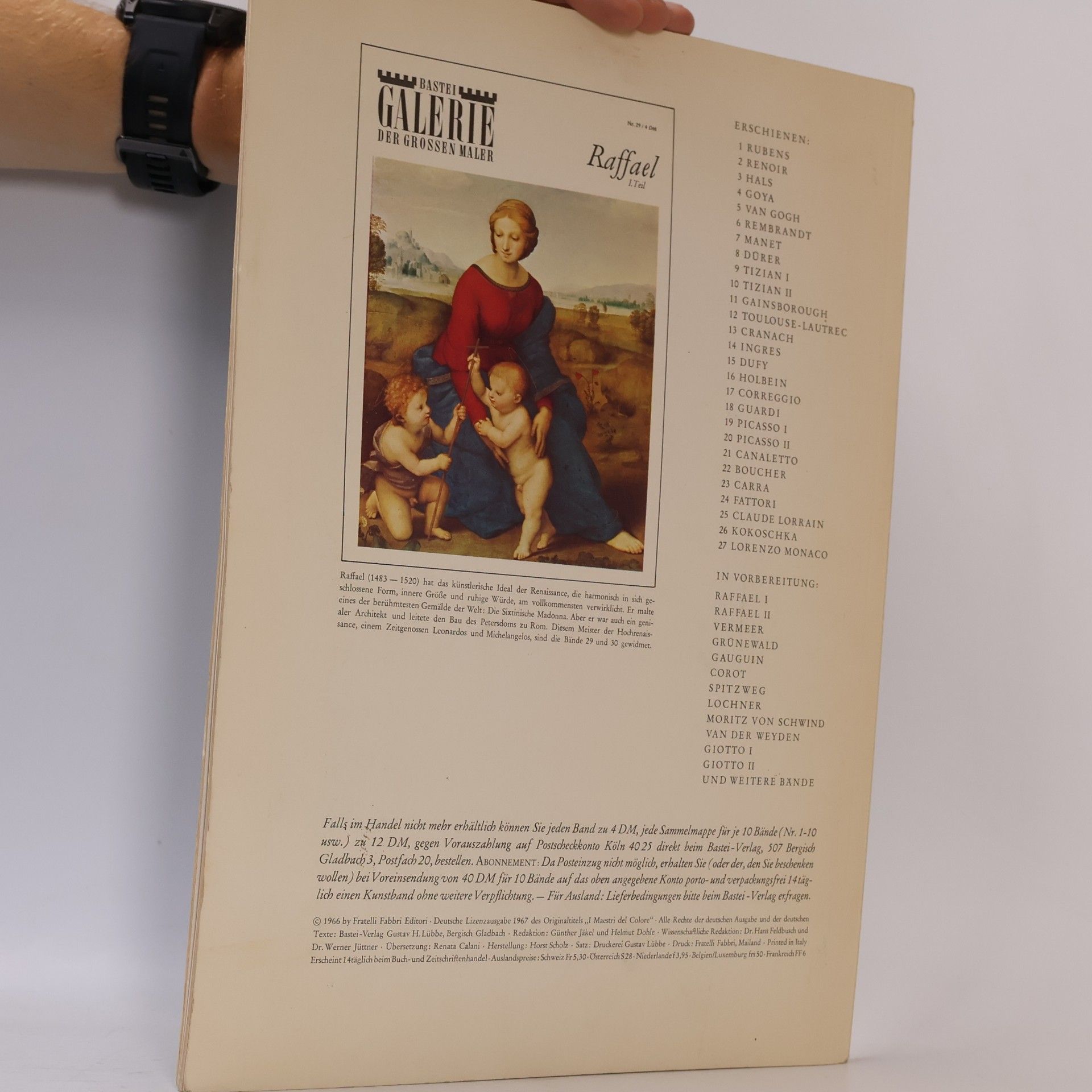 Various authors Galerie der grossen Maler Sutherland