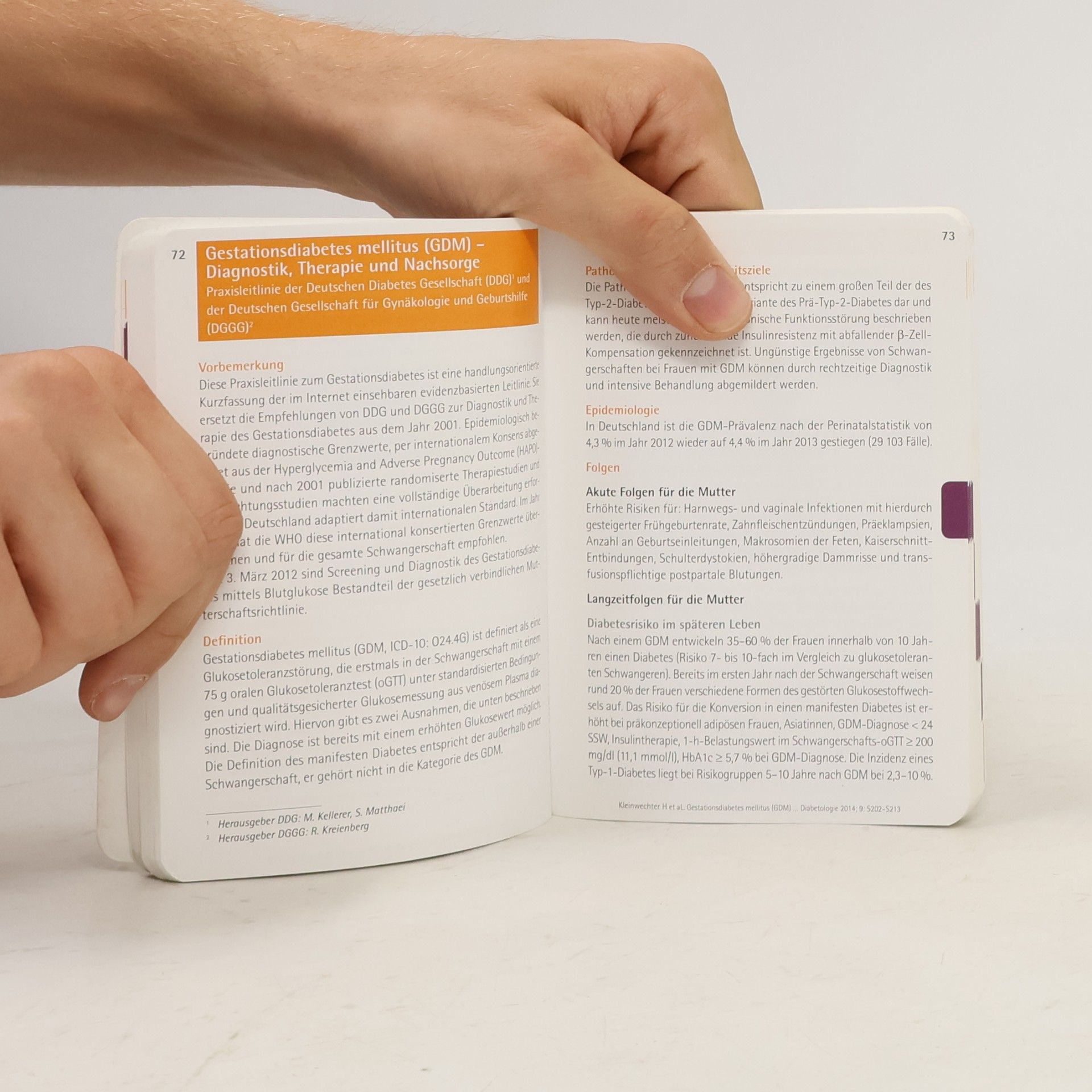 Monika Kellerer Pocket Guideline - 4/6: Diabetes mellitus bei Frauen
