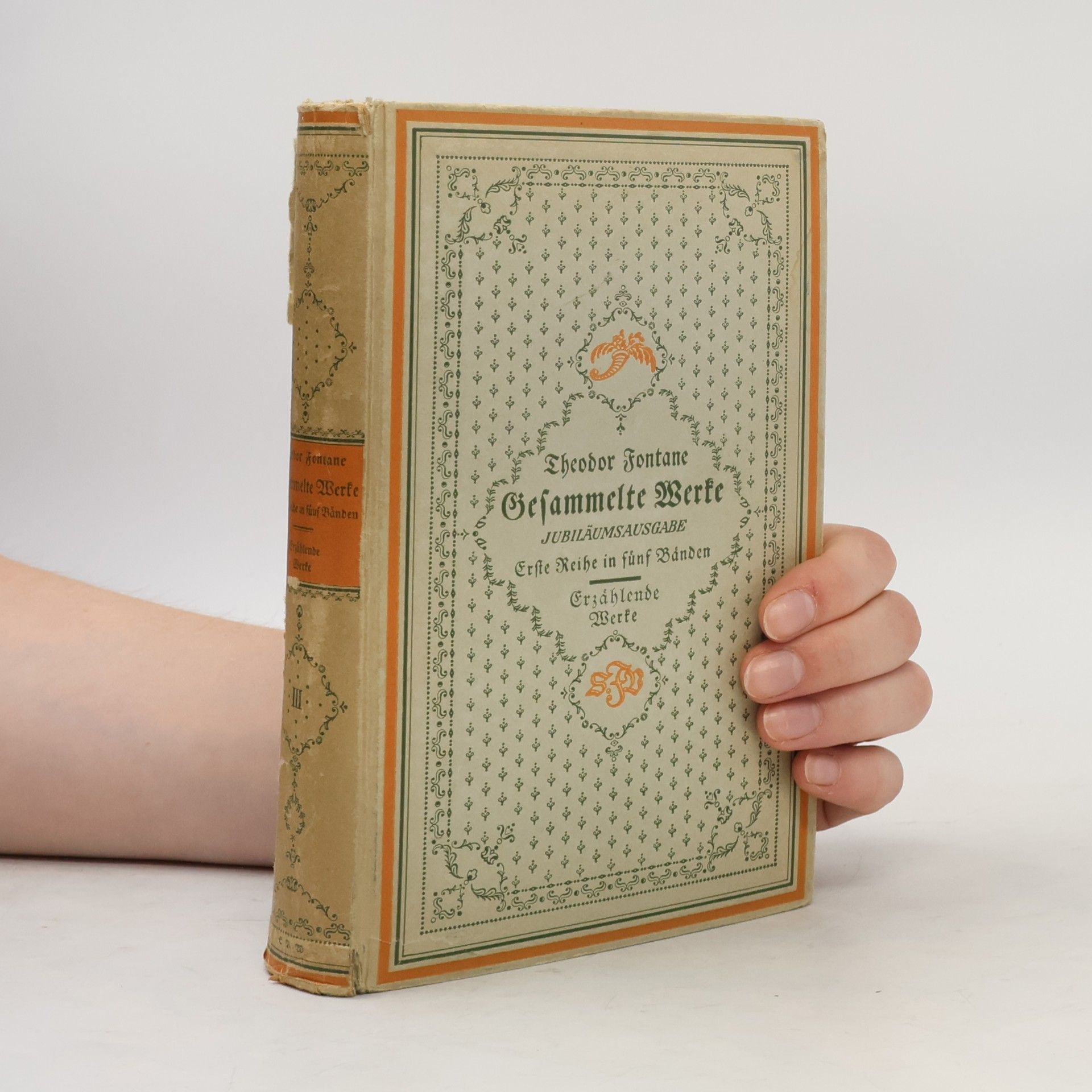 Theodor Fontane Gesammelte Werke. Dritter Band