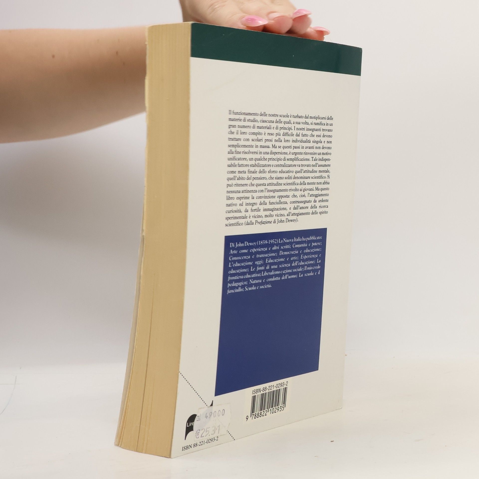 John Dewey Educatori antichi e moderni - 165: Come pensiamo. Una riformulazione del rapporto fra il pensiero riflessivo e l'educazione