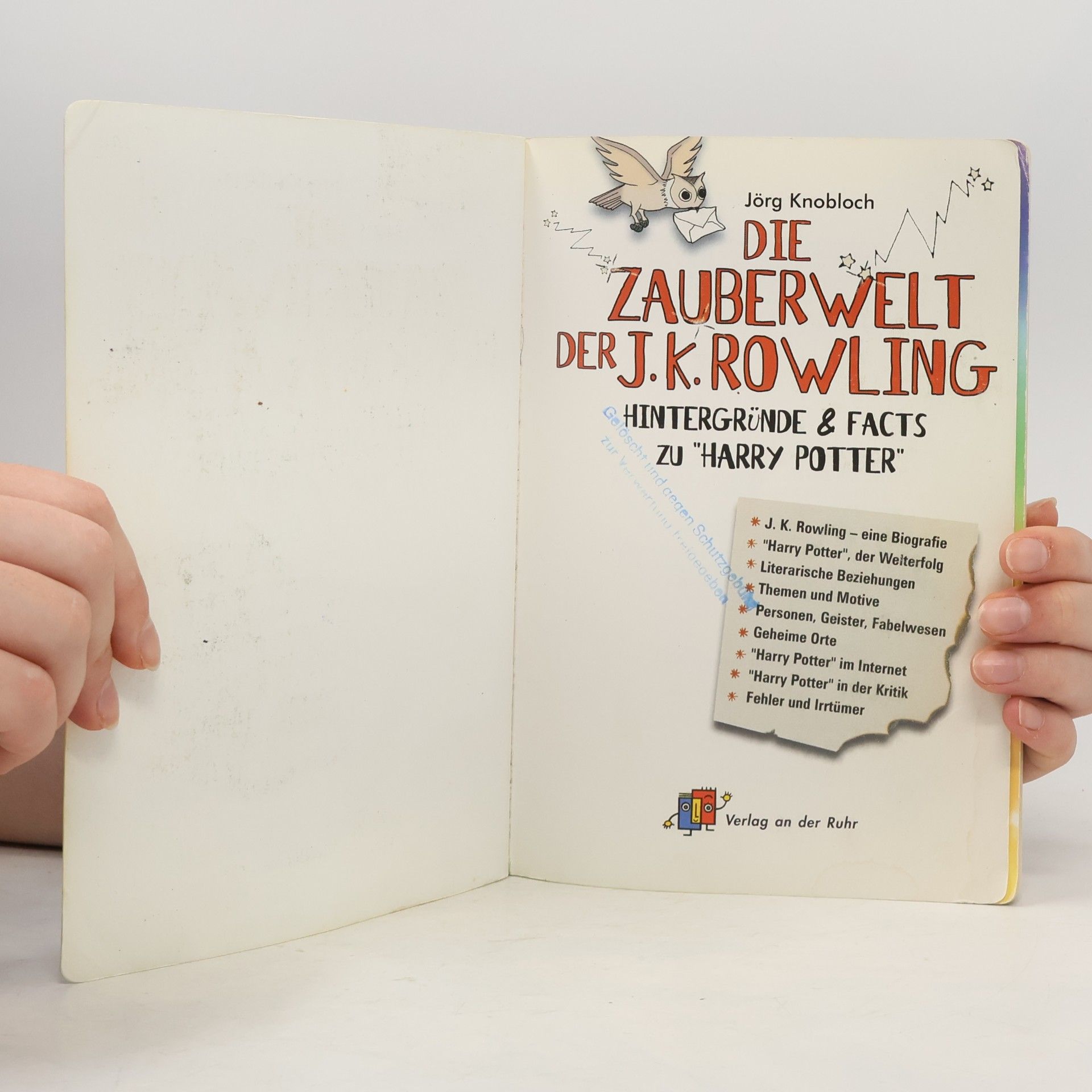 Jörg Knobloch Die Zauberwelt der J. K. Rowling