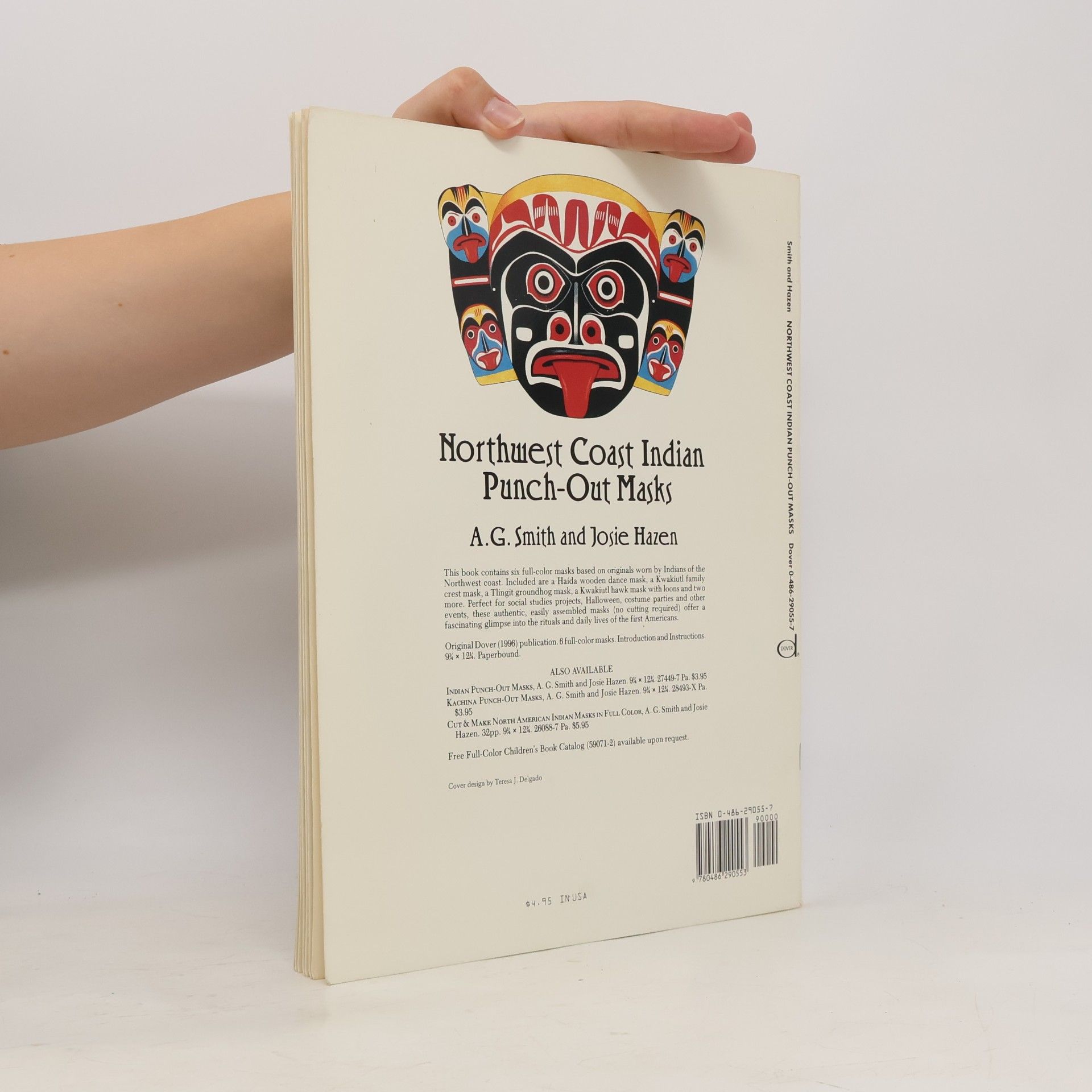 A. G. Smith Northwest Coast Indian Punch-Out Masks