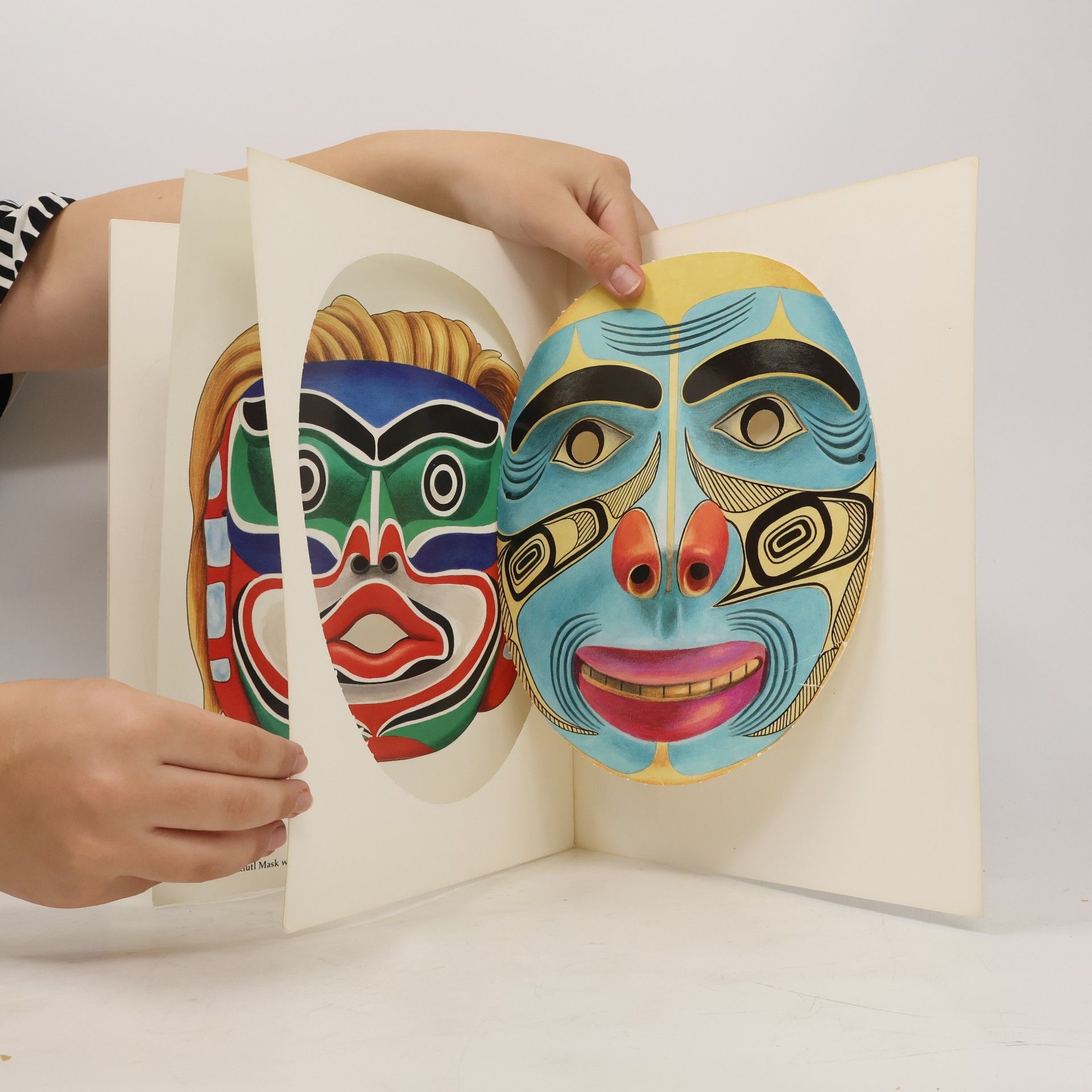 A. G. Smith Northwest Coast Indian Punch-Out Masks