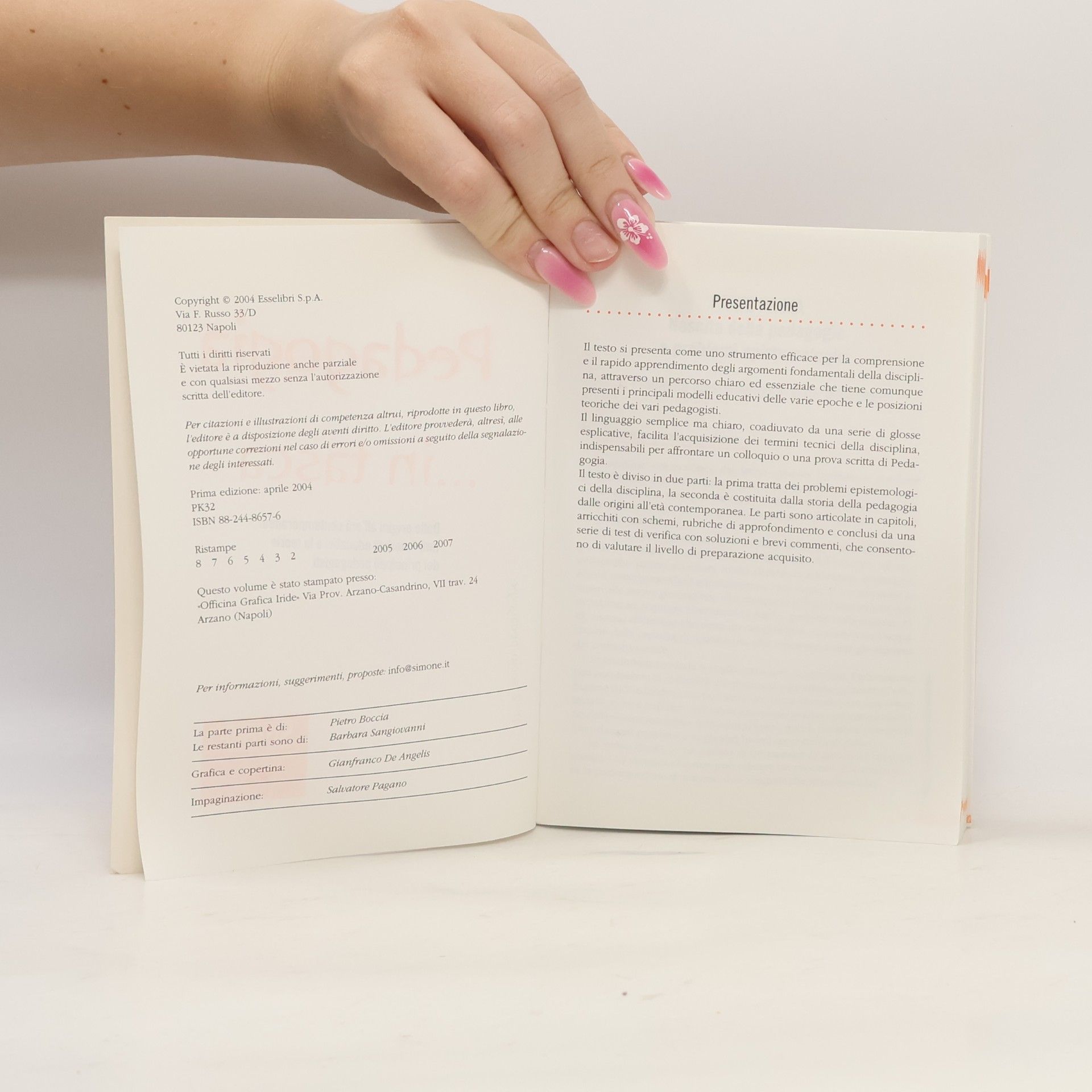 Edizioni Giuridiche Simone Pedagogia. Dalle origini all'età contemporanea