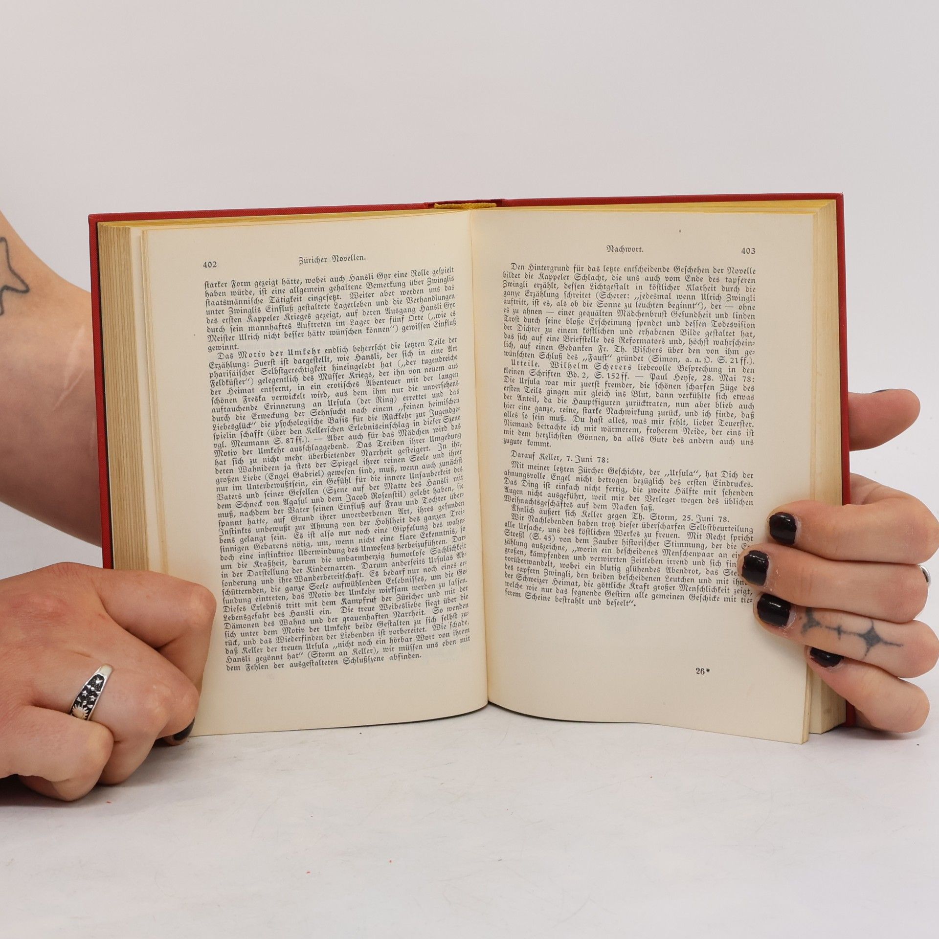 Gottfried Keller Züricher Novellen