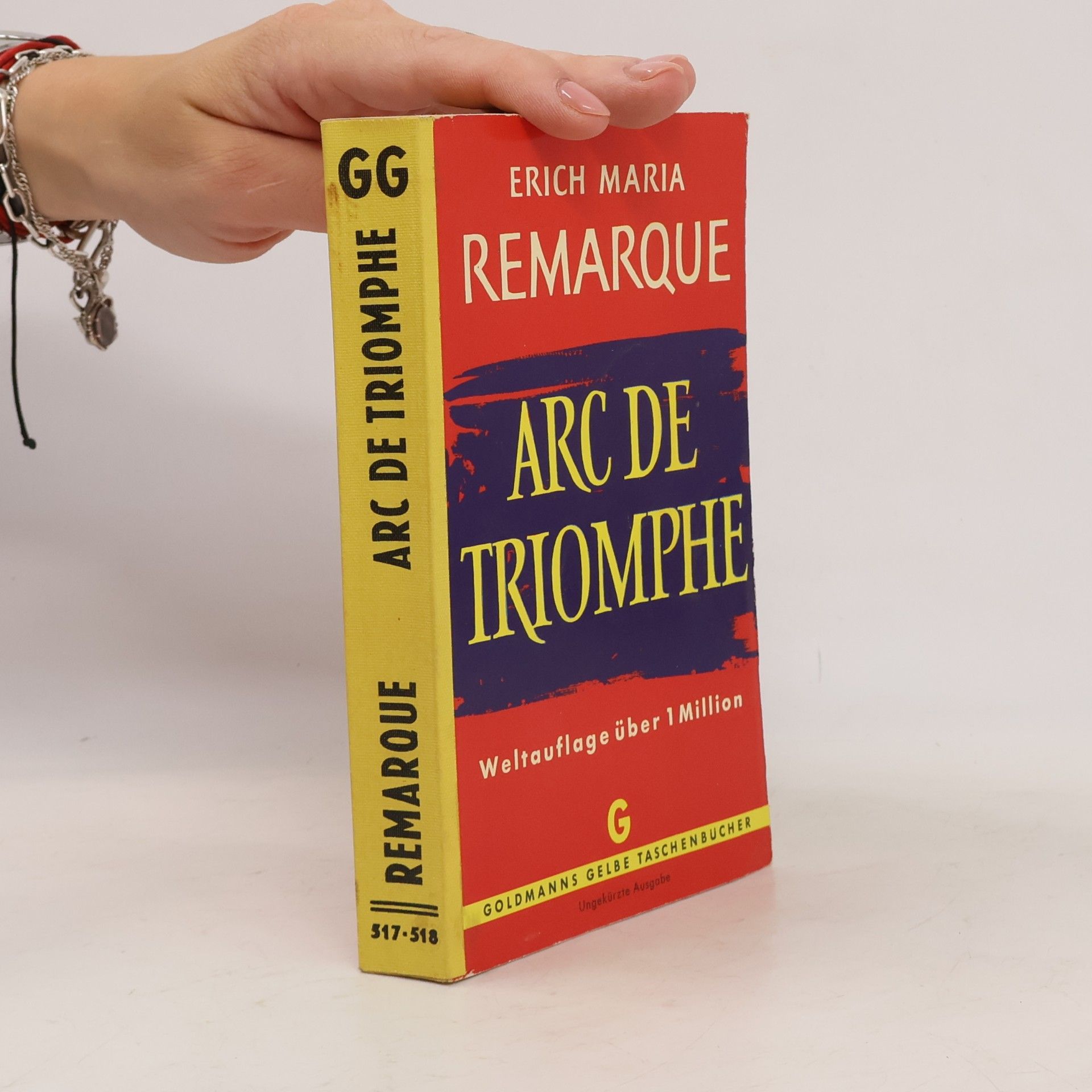 Erich Maria Remarque Arc de Triomphe
