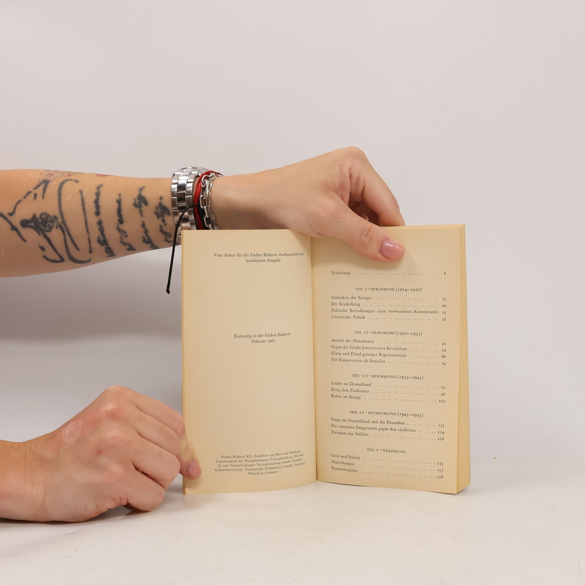 Kurt Sontheimer Thomas Mann und die Deutschen