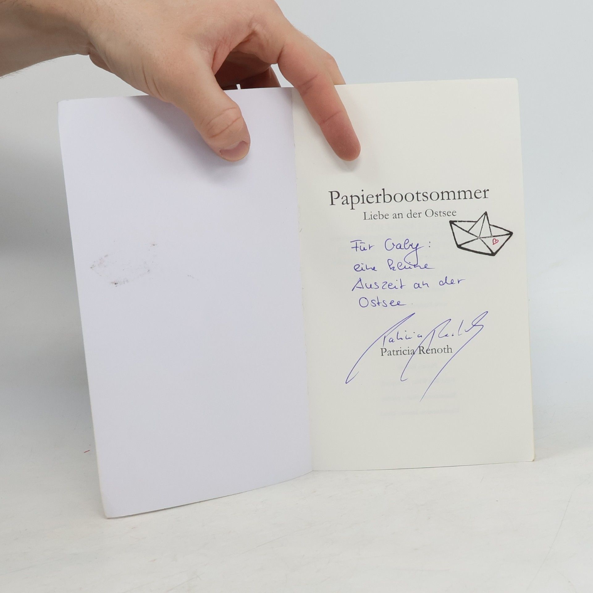 Patricia Renoth Papierbootsommer – Liebe an der Ostsee