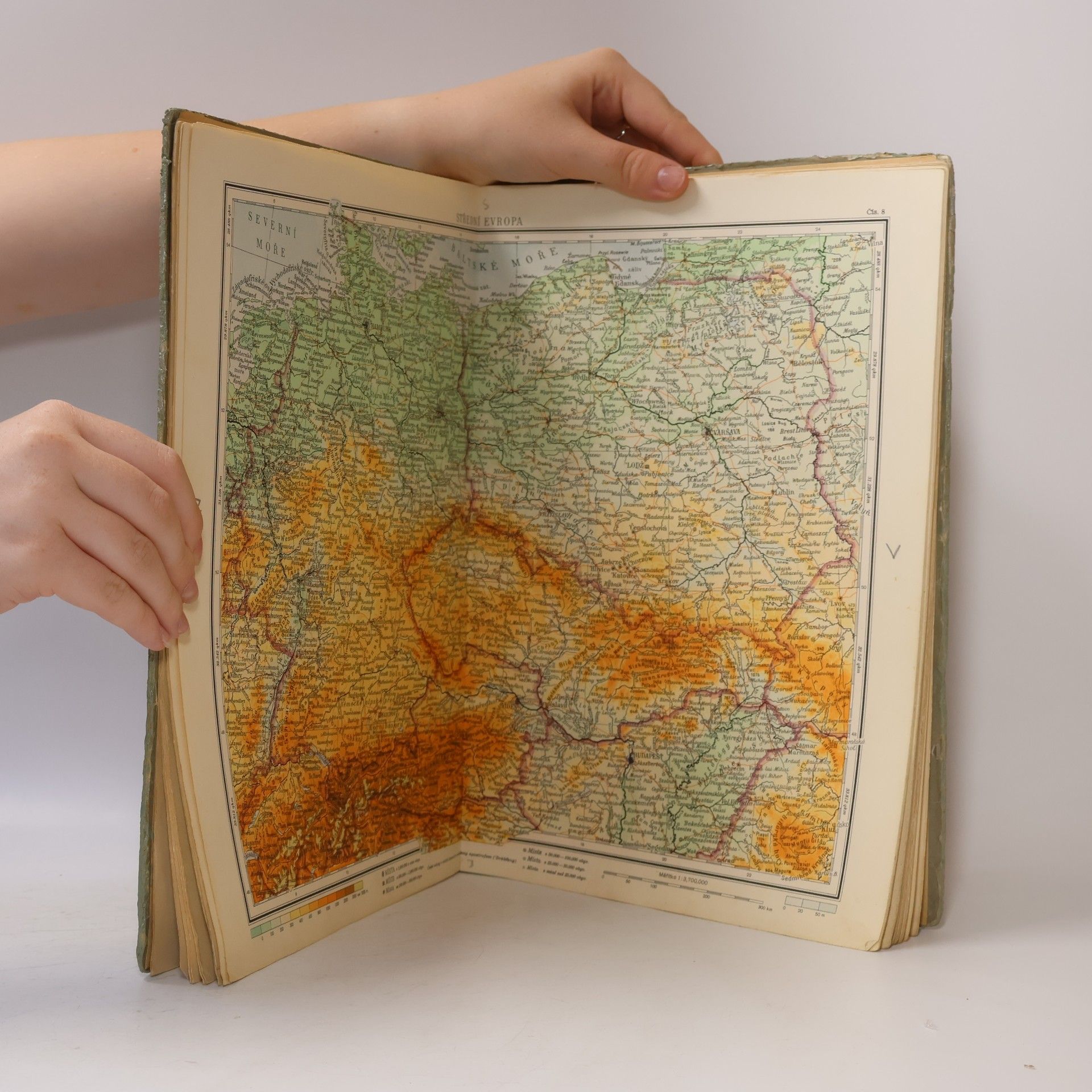 Autorenkollektiv Soubor map ze školního zeměpisného atlasu Brunclíkova - Machátova