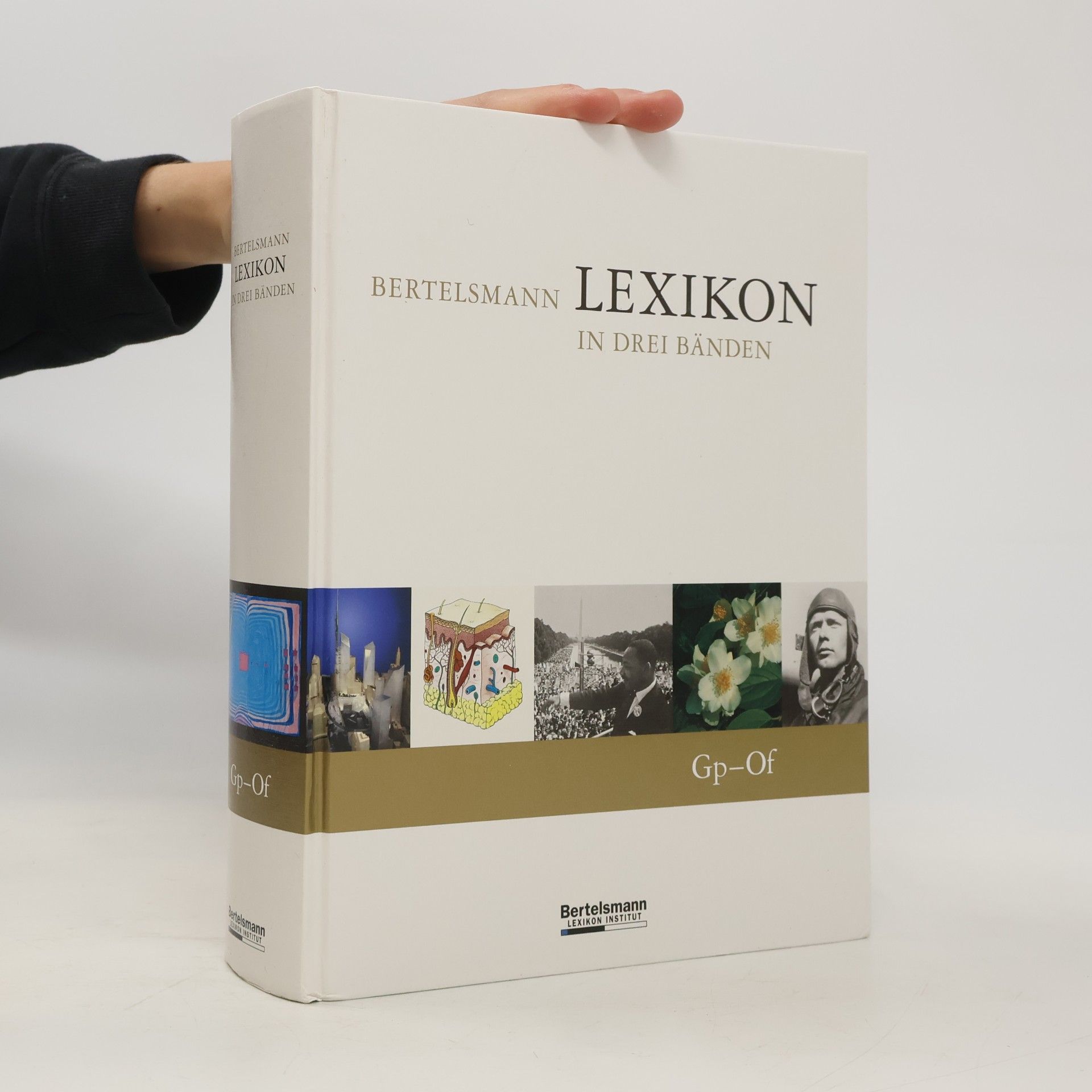Kolektiv autorů Bertelsmann-Lexikon in drei Bänden. Gp-Of