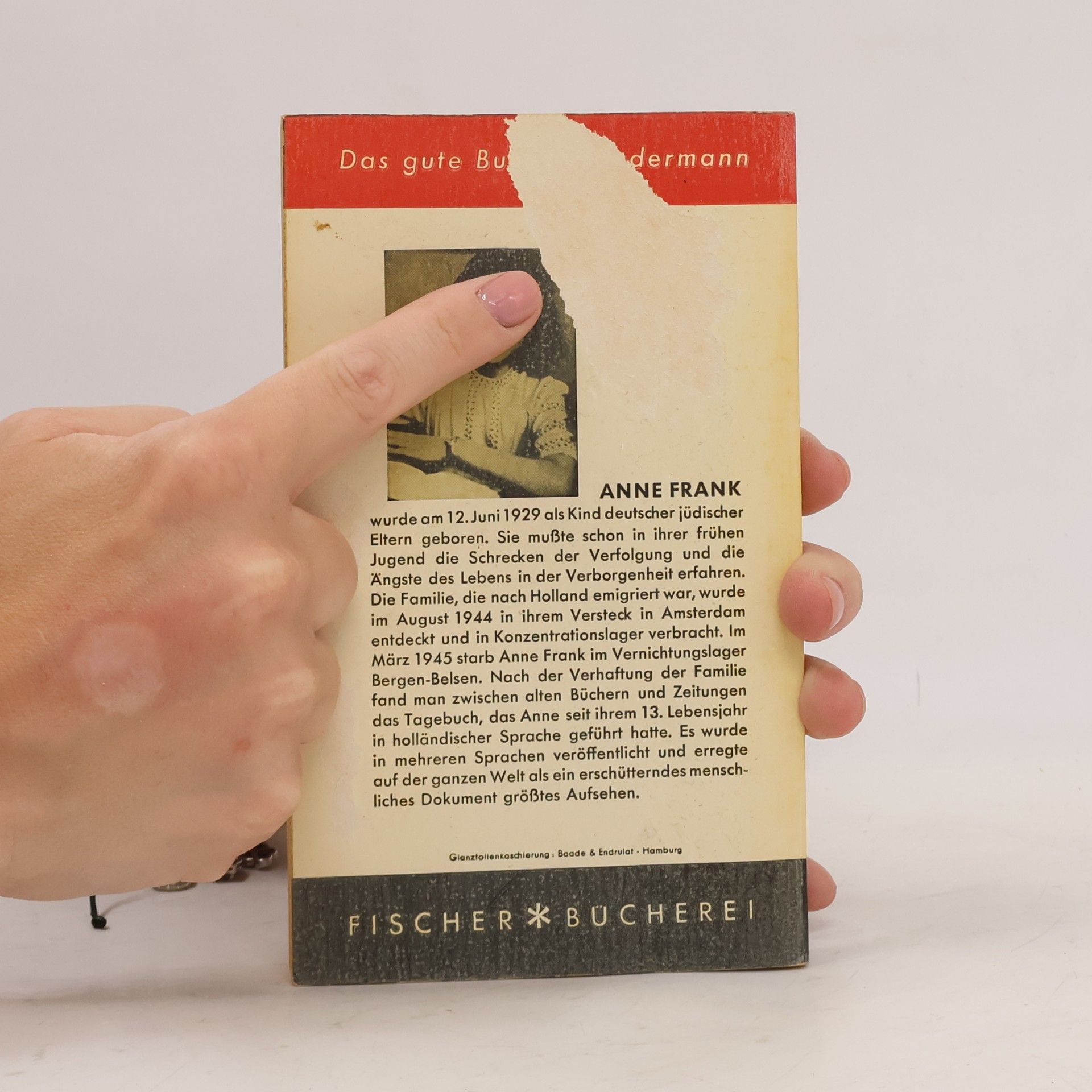 Anne Frank Das Tagebuch der Anne Frank