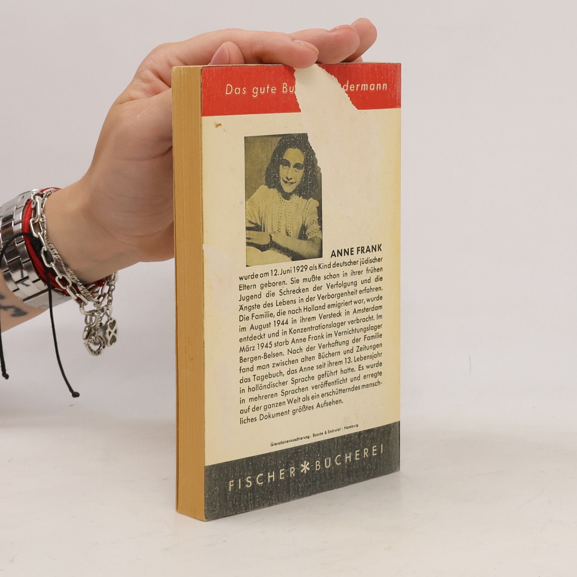 Anne Frank Das Tagebuch der Anne Frank