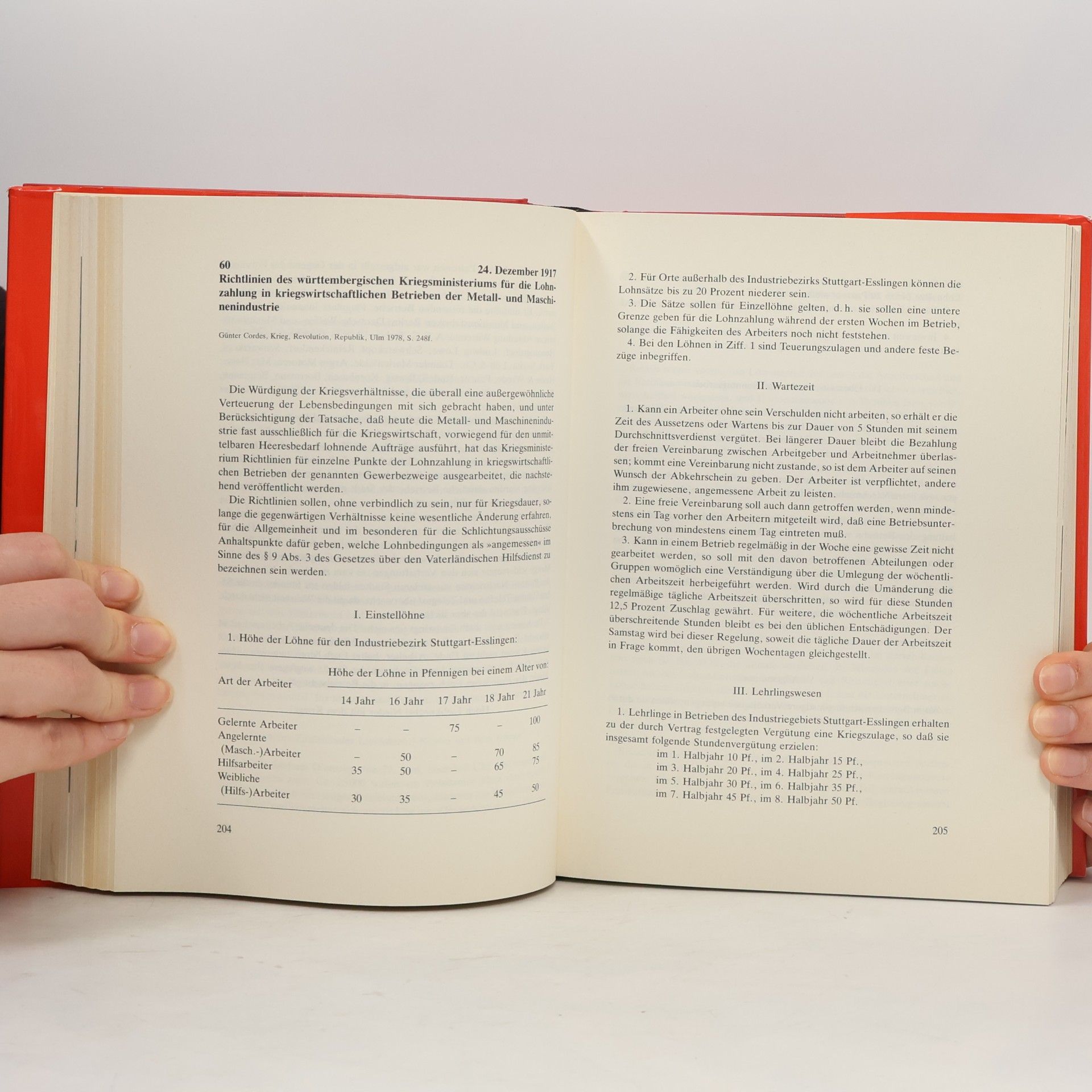 Peter Scherer Dokumente zur Geschichte der Arbeiterbewegung in Württemberg und Baden 1848-1949