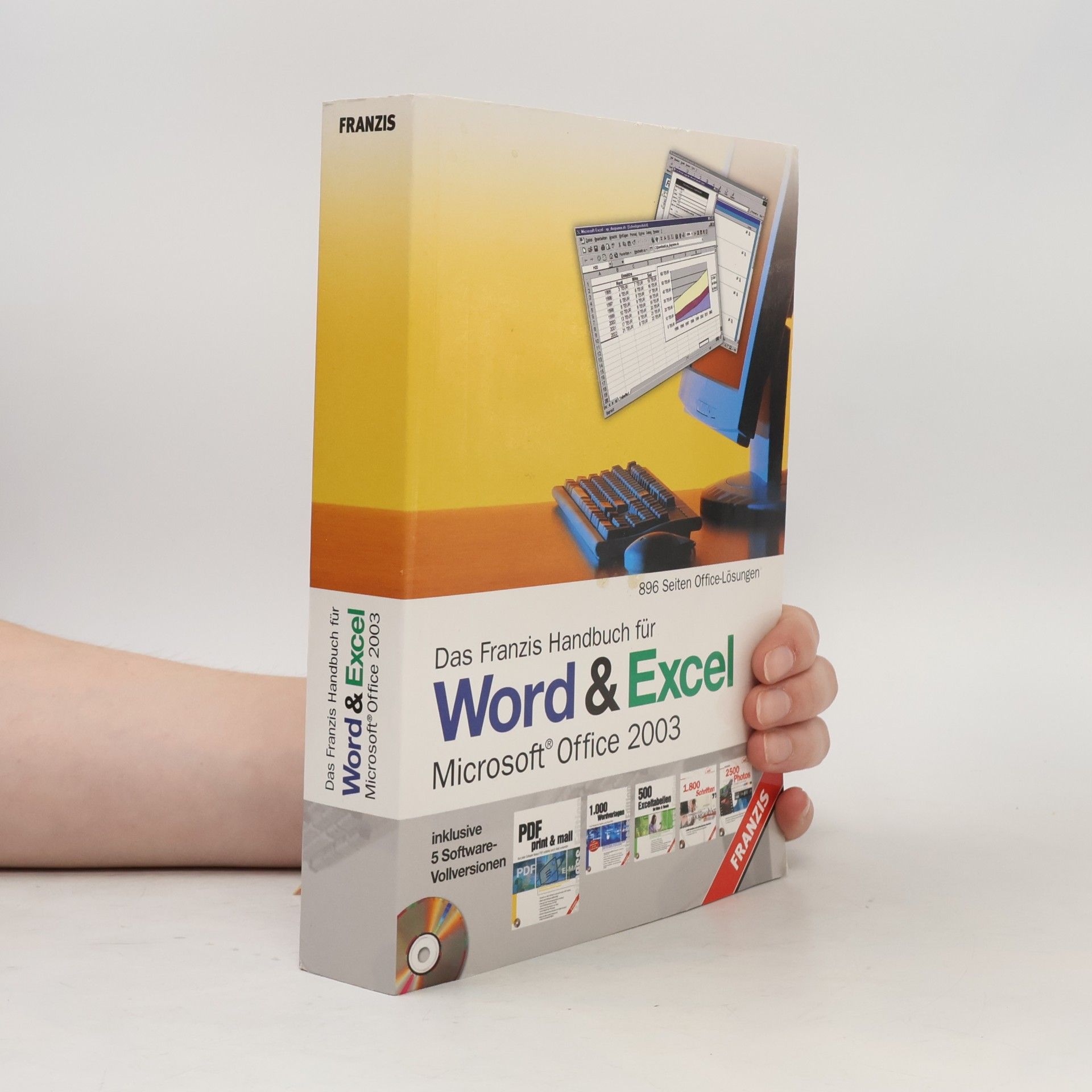 Autores varios Das Franzis Handbuch für Word und Excel Microsoft Office 2003