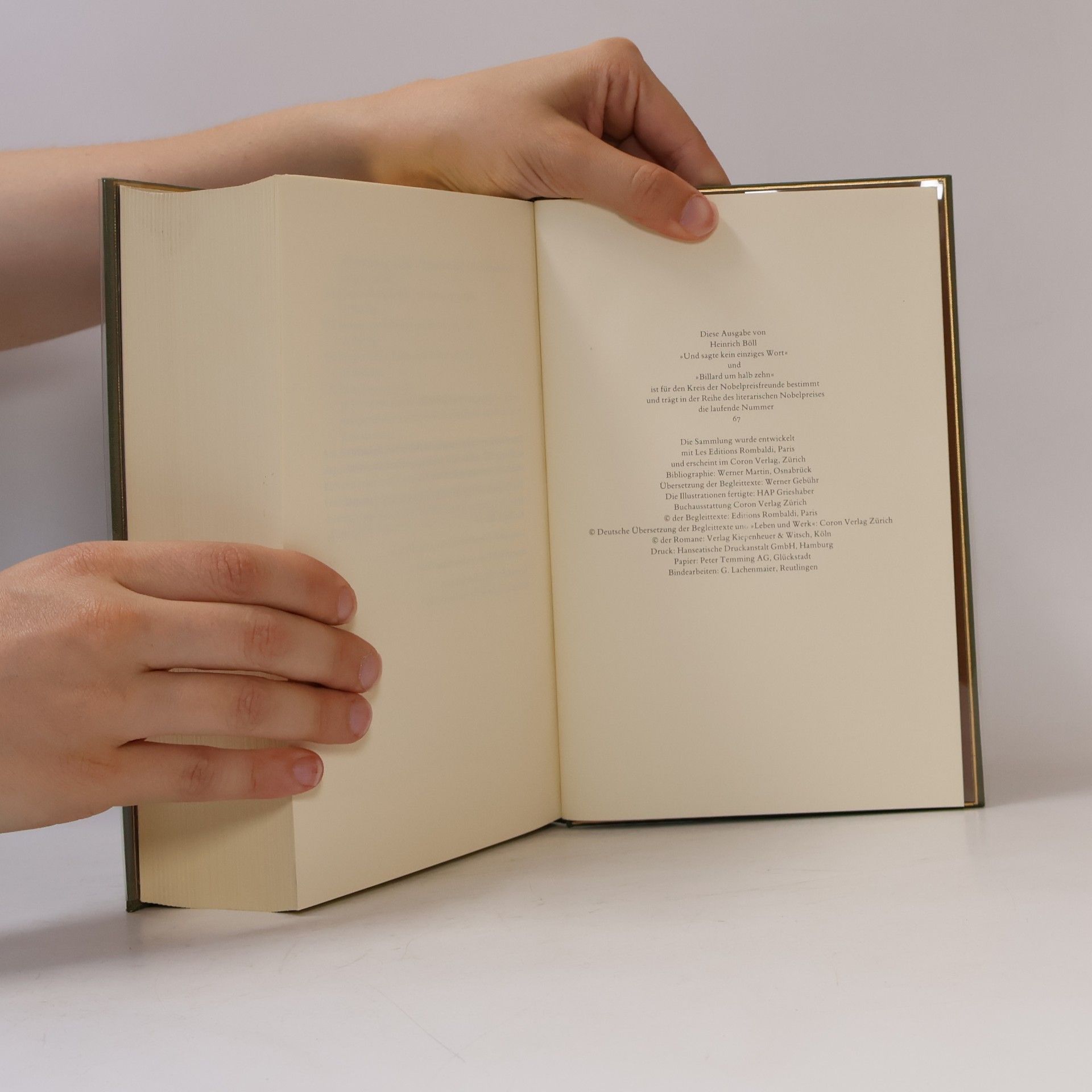 Autorenkollektiv Nobel Preis 1970-1972