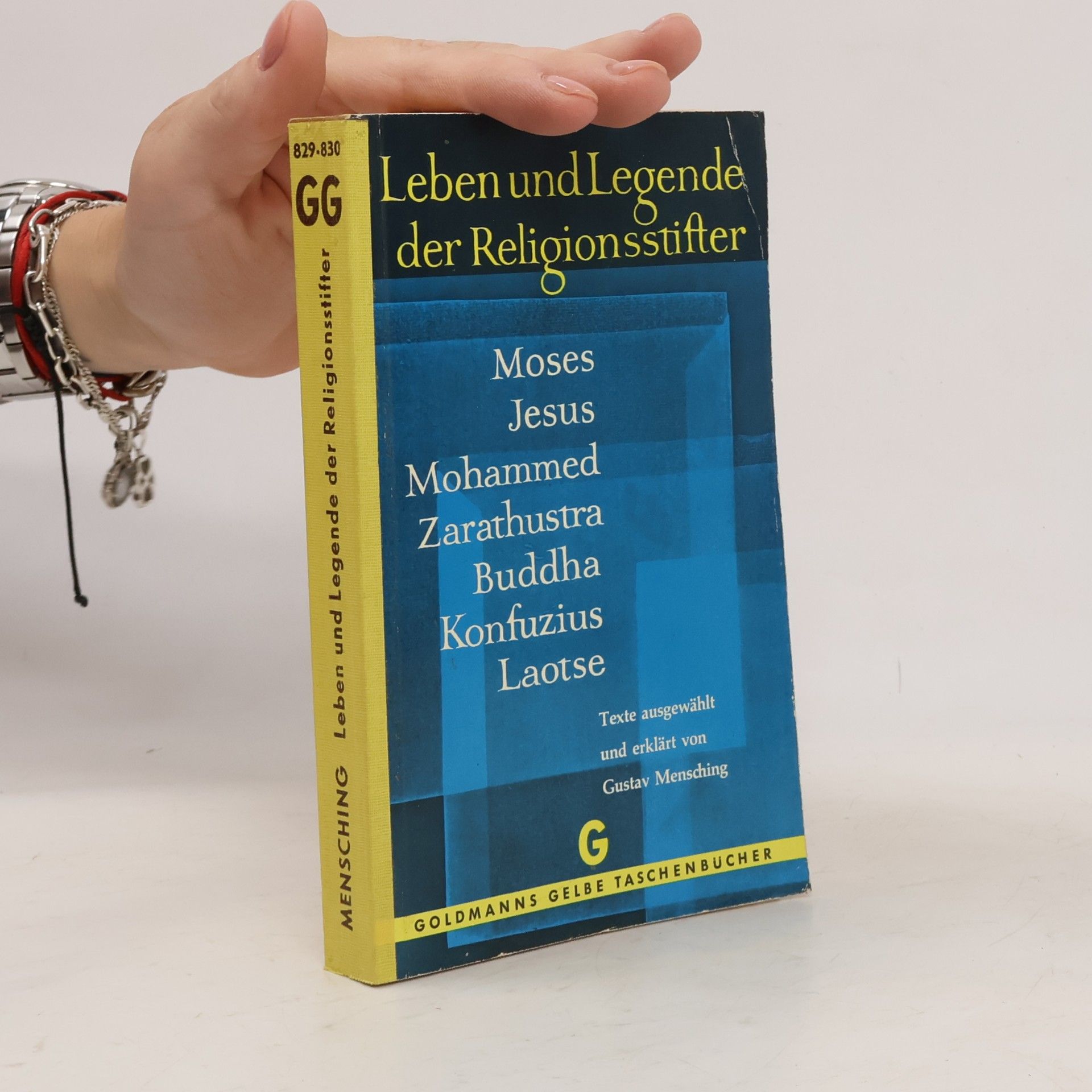Gustav Mensching Leben und Legende der Religionsstifter