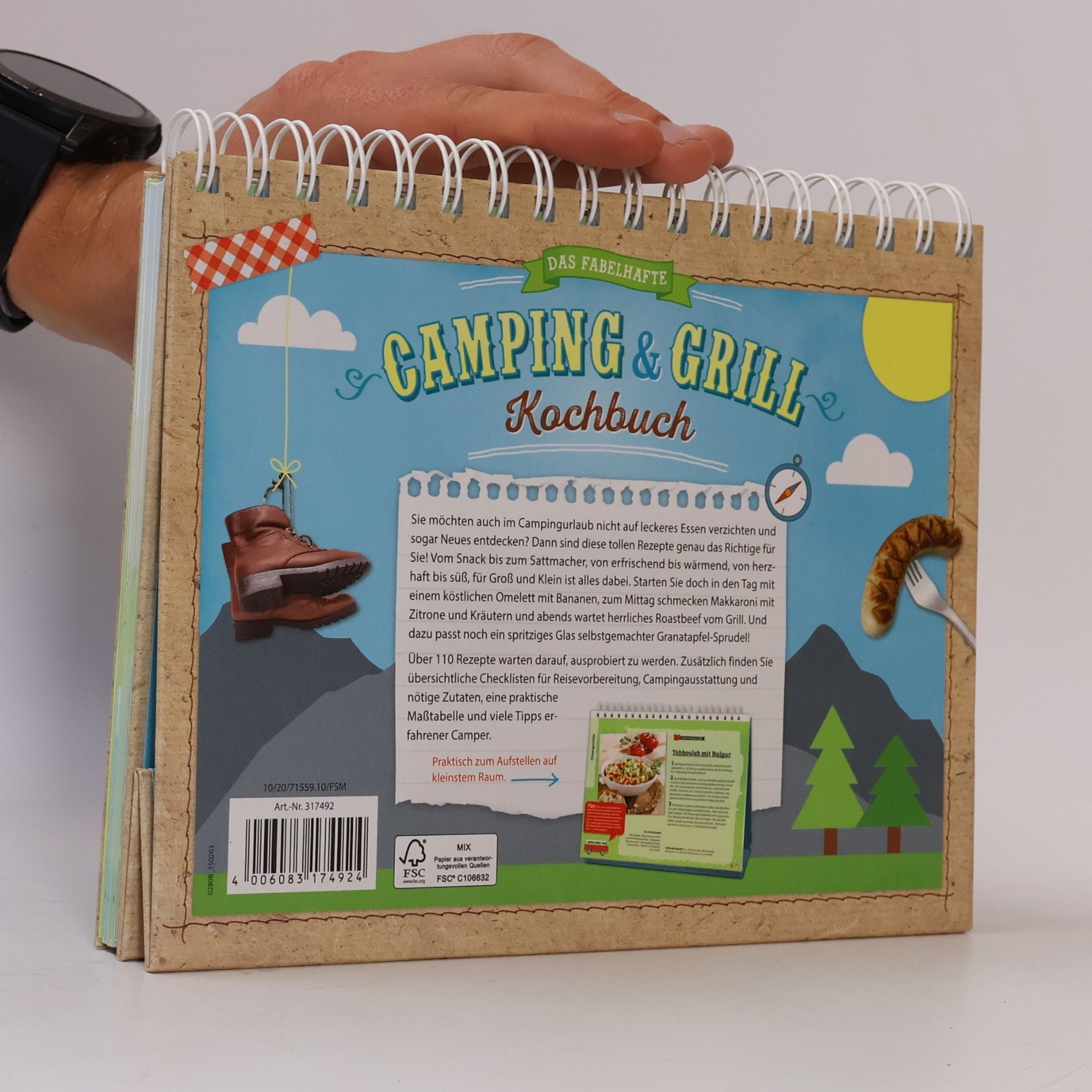 Autorenkollektiv Das fabelhafte Camping & Grill Kochbuch
