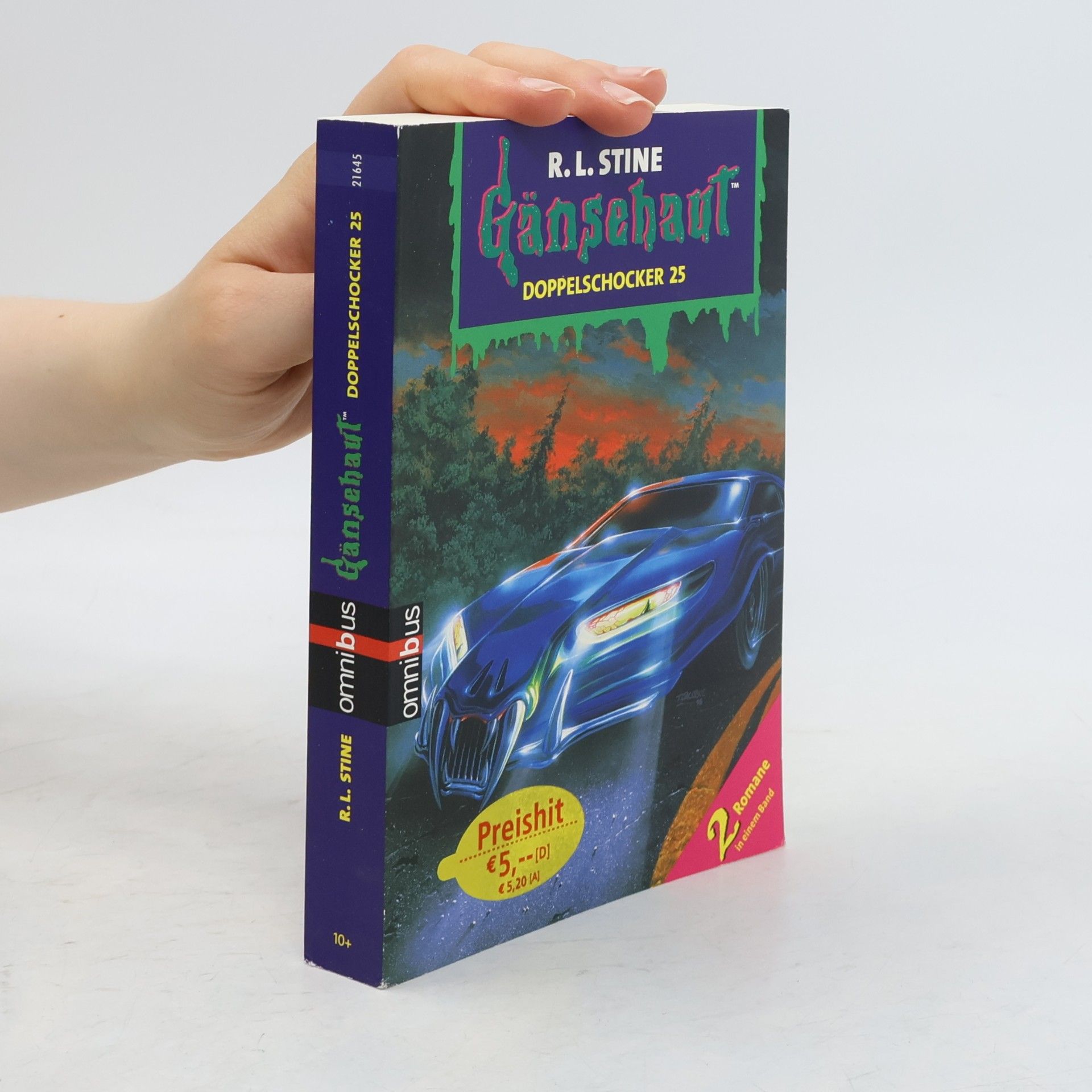R. L. Stine Gänsehaut - Doppelschocker 25. Bitte lächeln!; Das Geisterauto