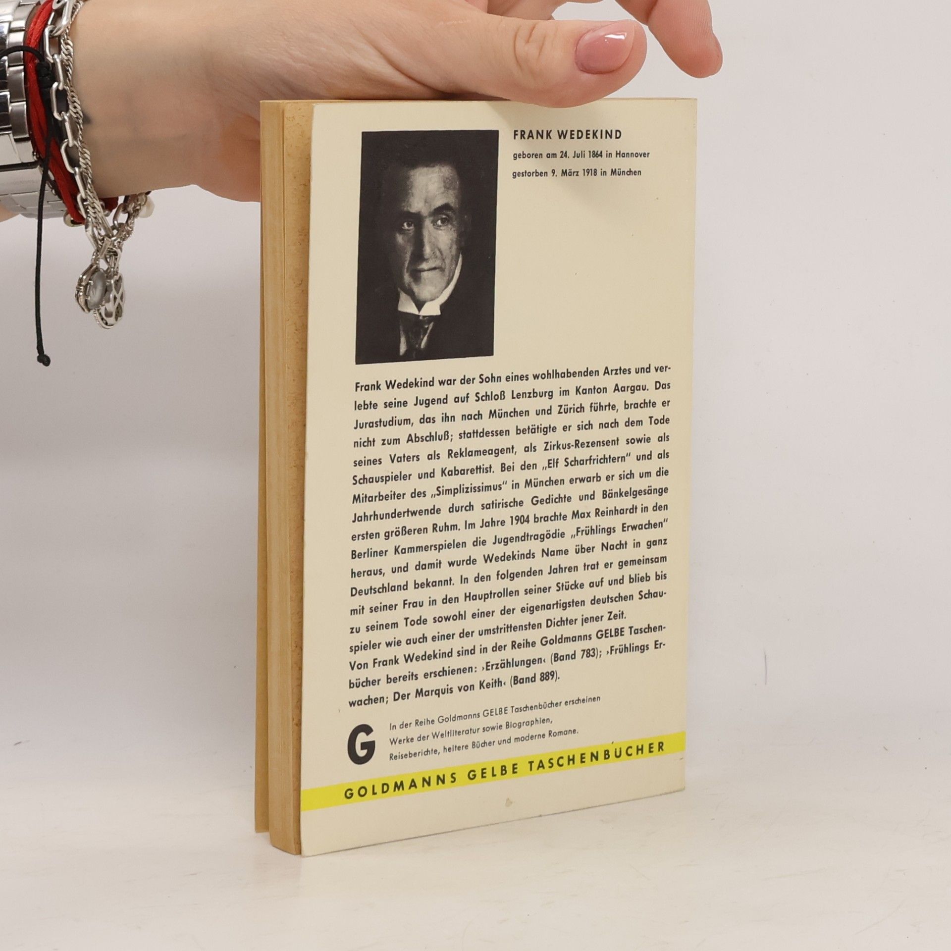 Frank Wedekind Erdgeist Die Büchse der Pandora