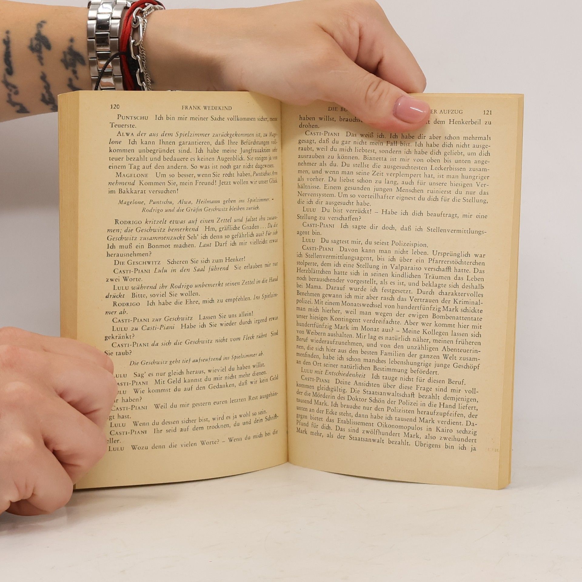 Frank Wedekind Erdgeist Die Büchse der Pandora