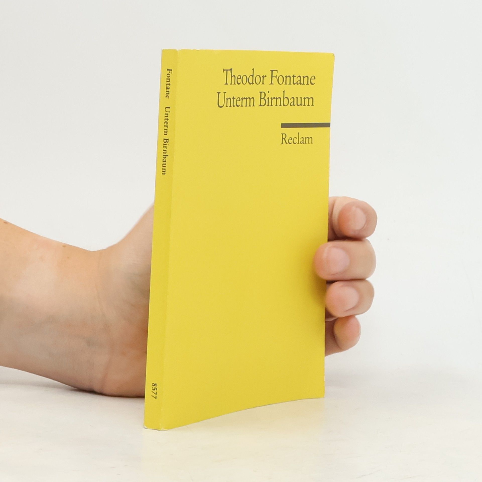 Theodor Fontane Unterm Birnbaum
