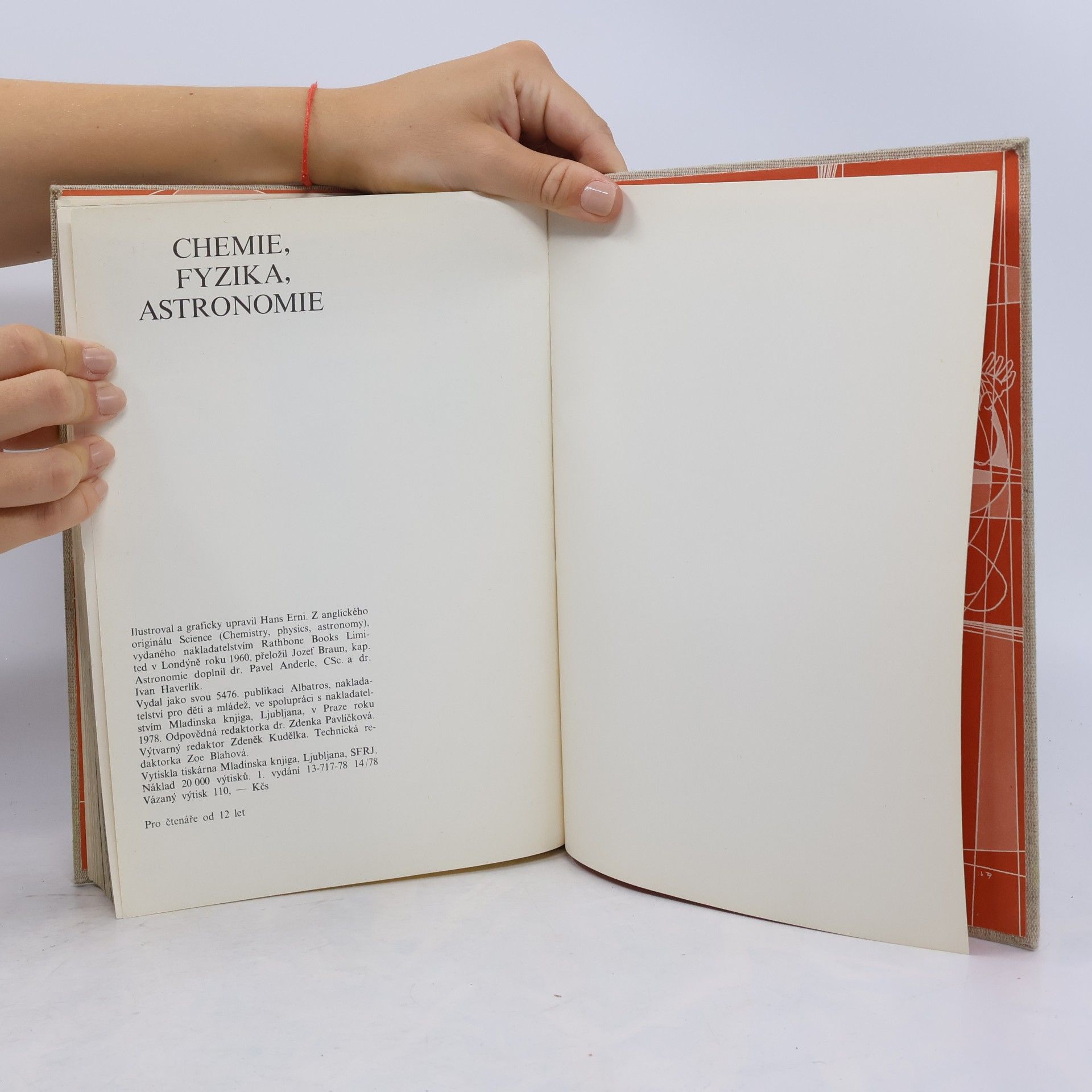 Jozef Braun Chemie, fyzika, astronomie