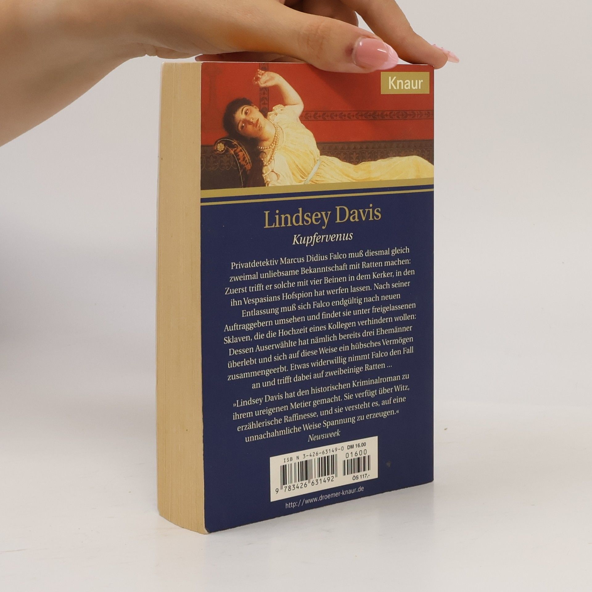 Lindsey Davis Kupfervenus