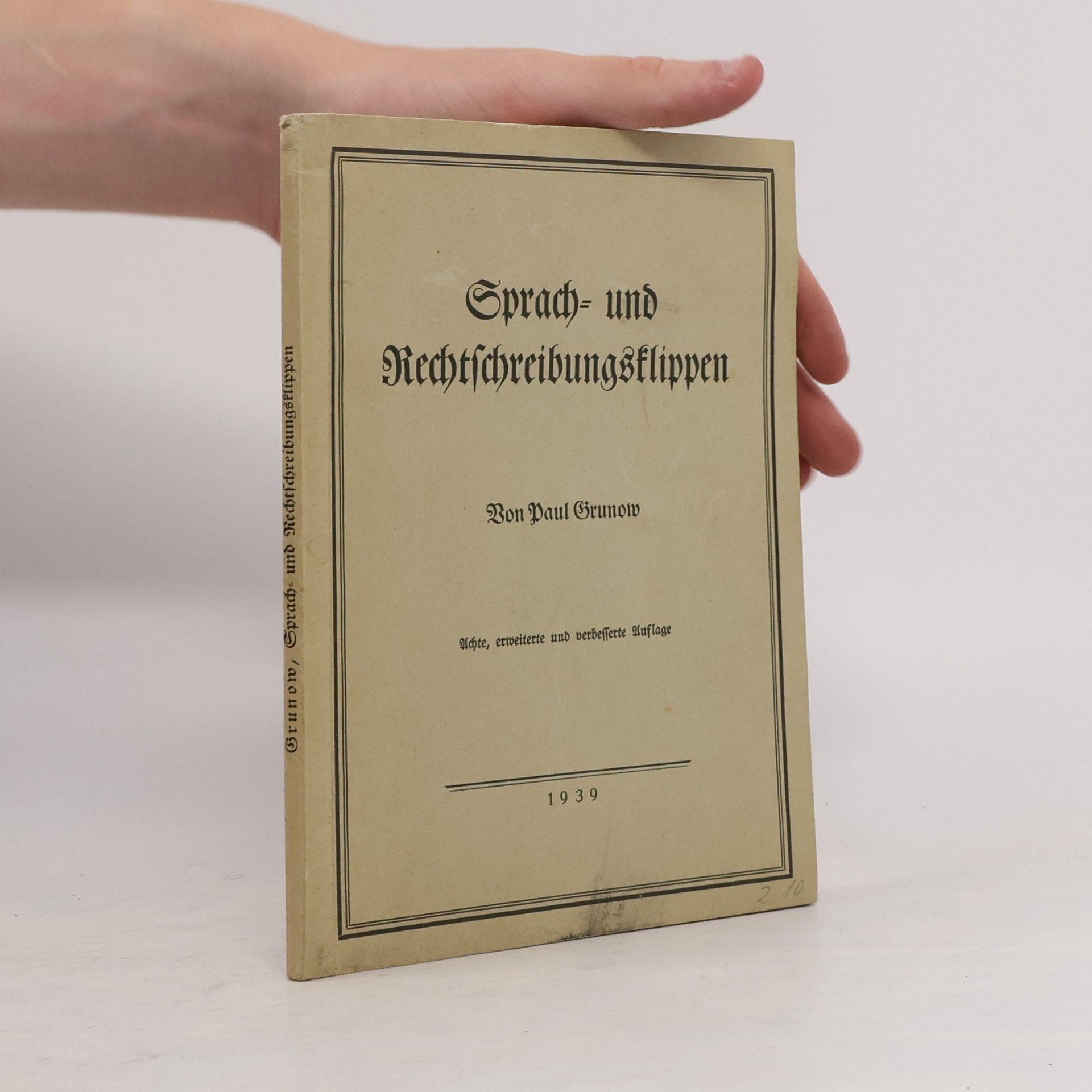 Sprach-und Rechtschreibungsklippen