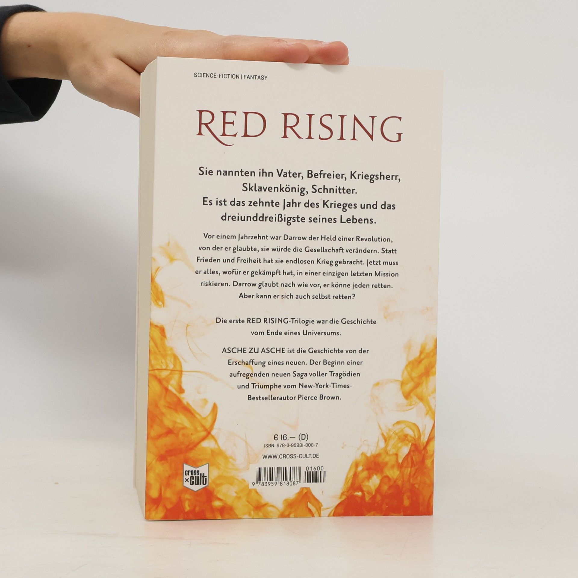 Pierce Brown Red Rising - Asche zu Asche