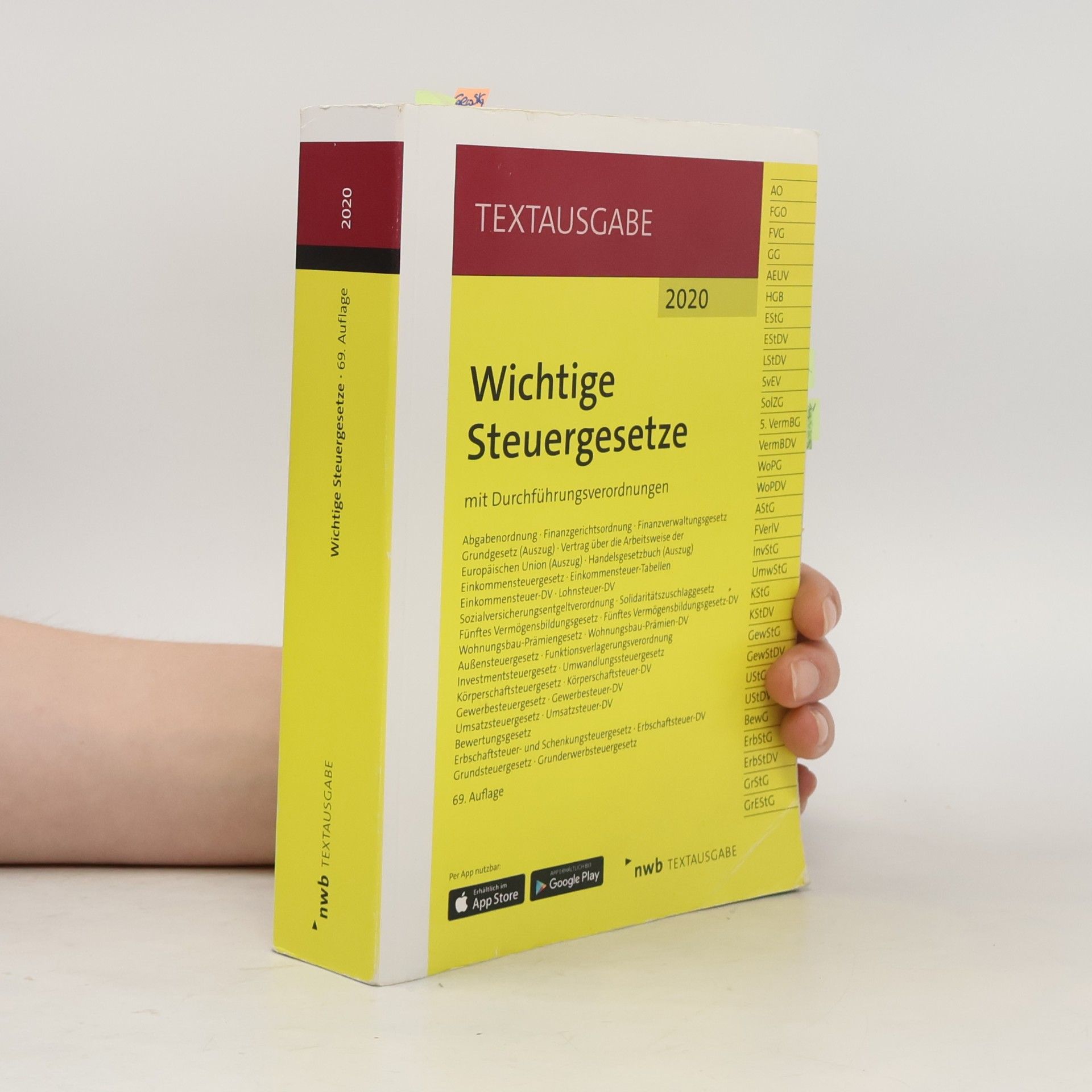 Various authors Wichtige Steuergesetze