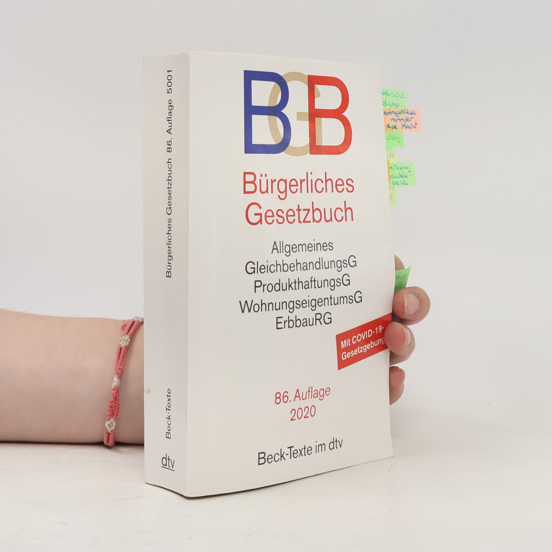 Bürgerliches Gesetzbuch. 86. Auflage