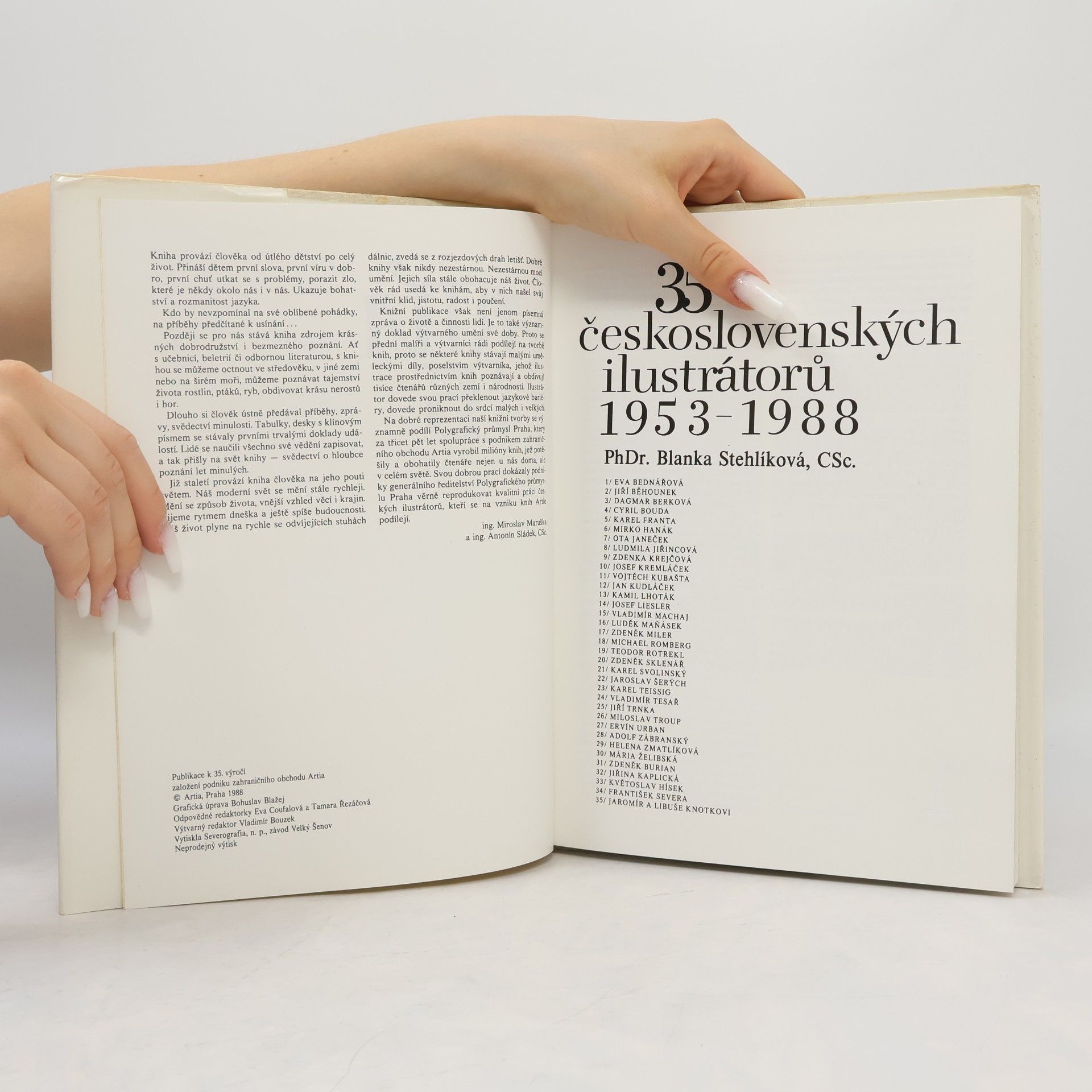 Various authors Artia 35. 35 československých ilustrátorů 1953-1988