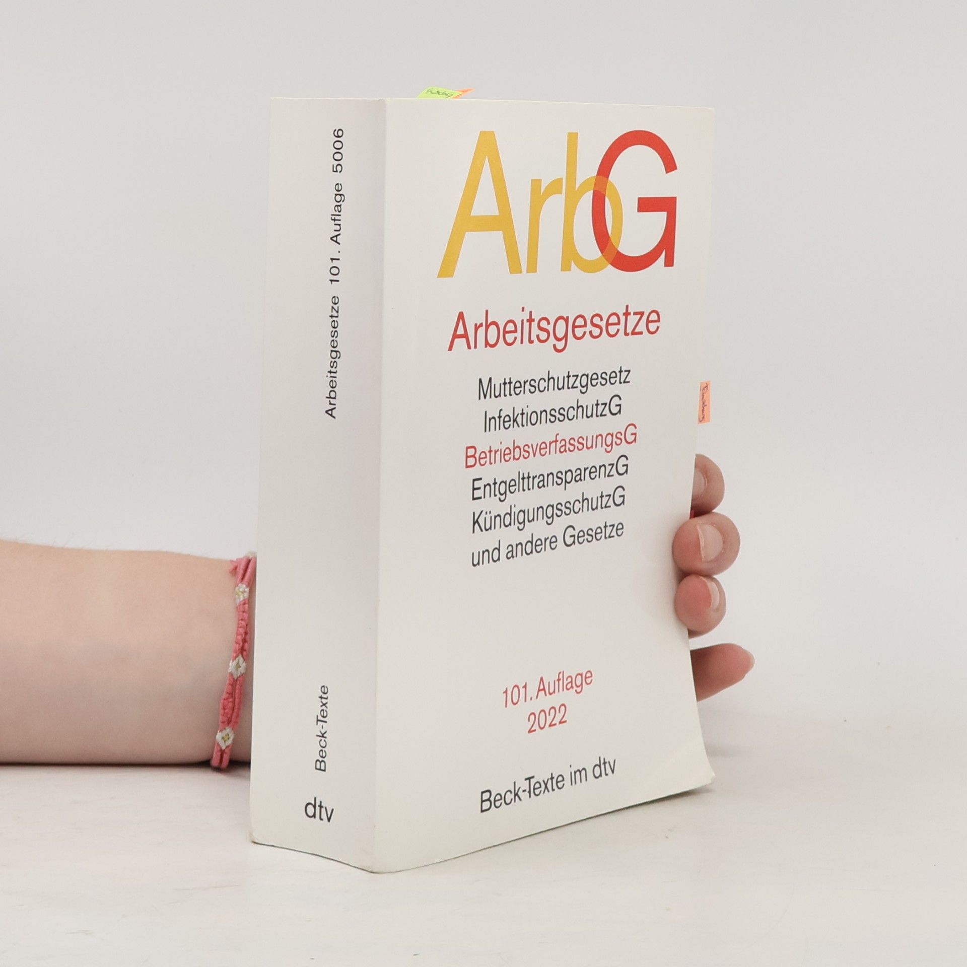 Kolektiv autorů Arbeitsgesetze