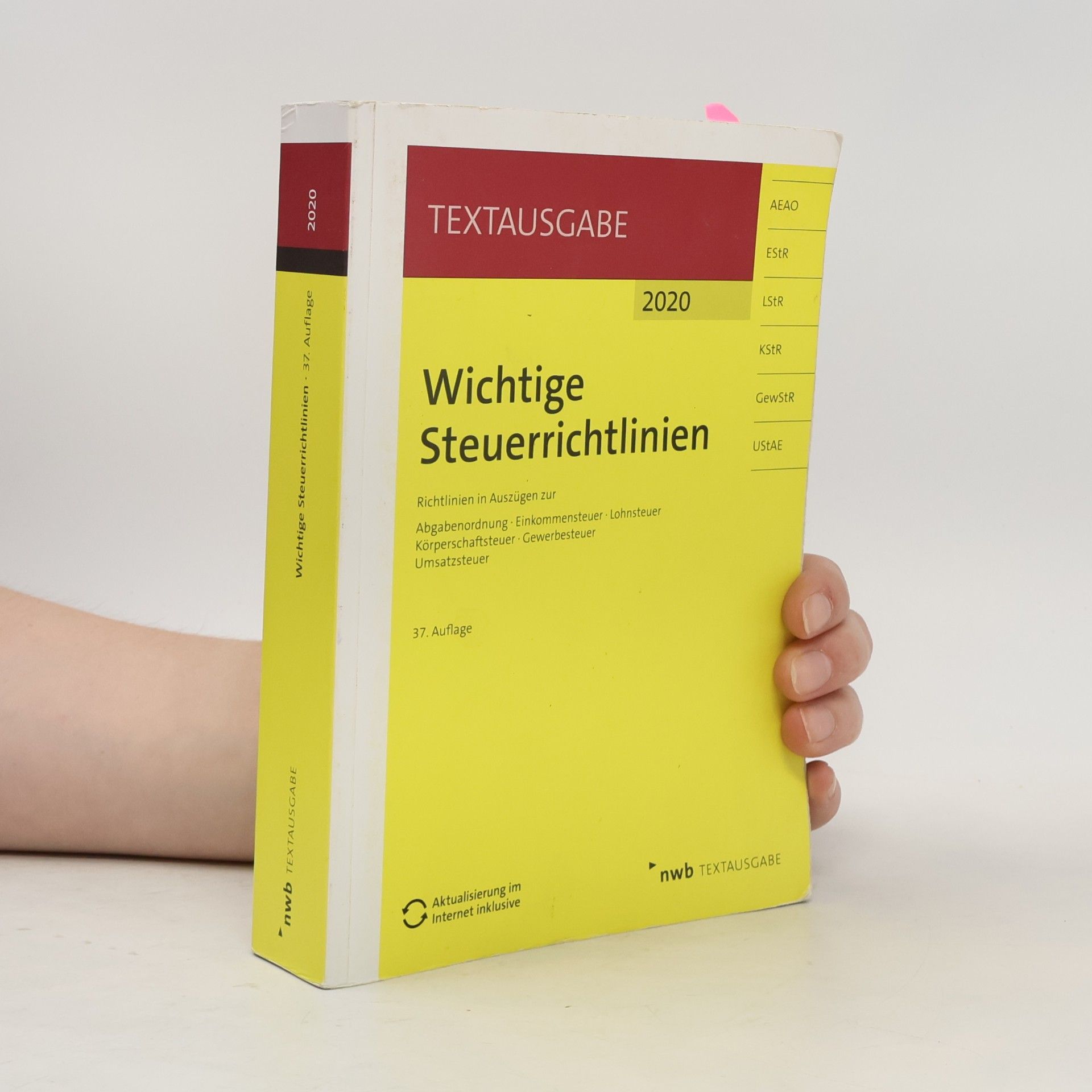 Ralf Walkenhorst Wichtige Steuerrichtlinien