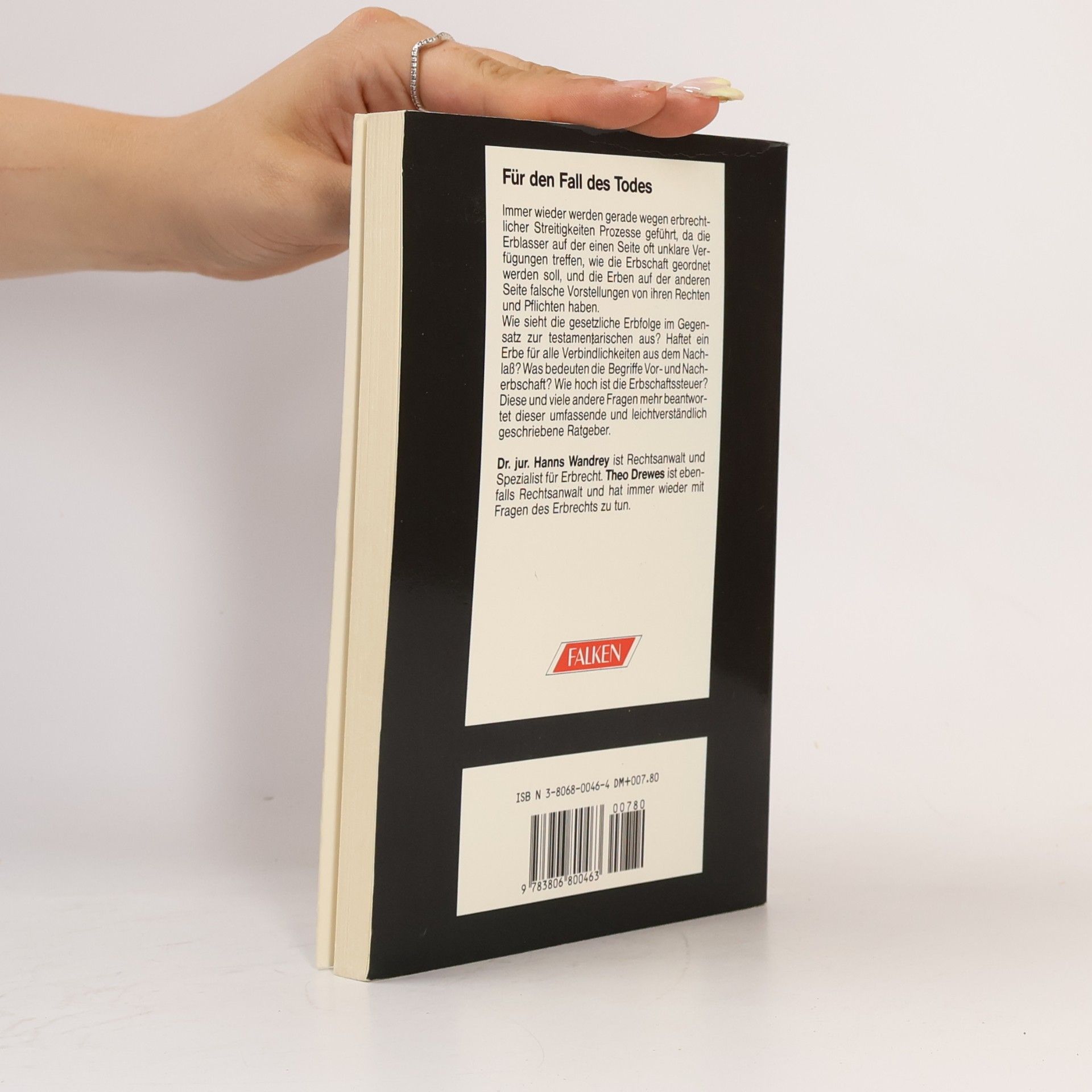 Hanns Wandrey Erbrecht und Testament