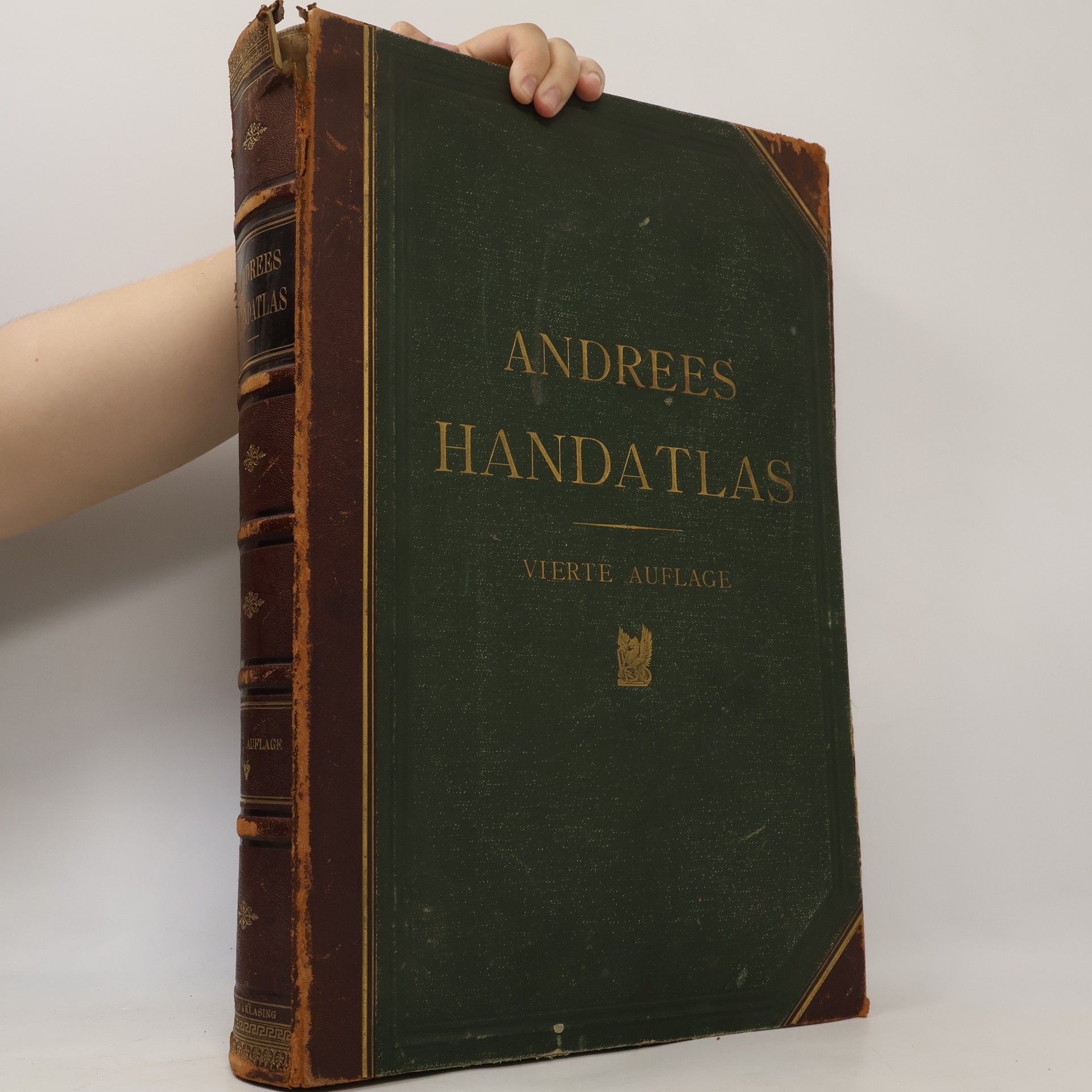 Kolektív autorov Andrees Handaltlas. Vierte Auflage