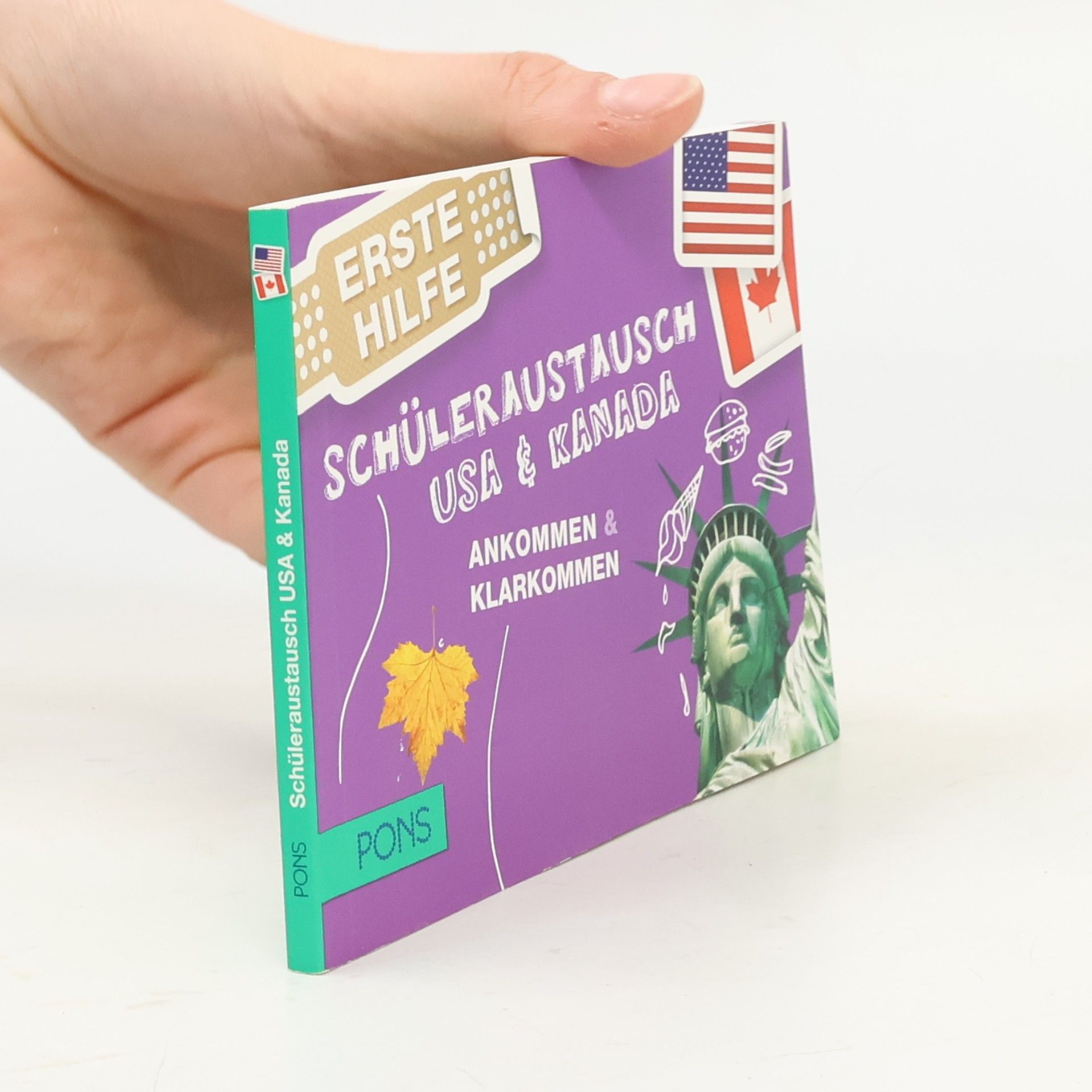 Collectif d'auteurs PONS Erste Hilfe Schüleraustausch USA & Kanada