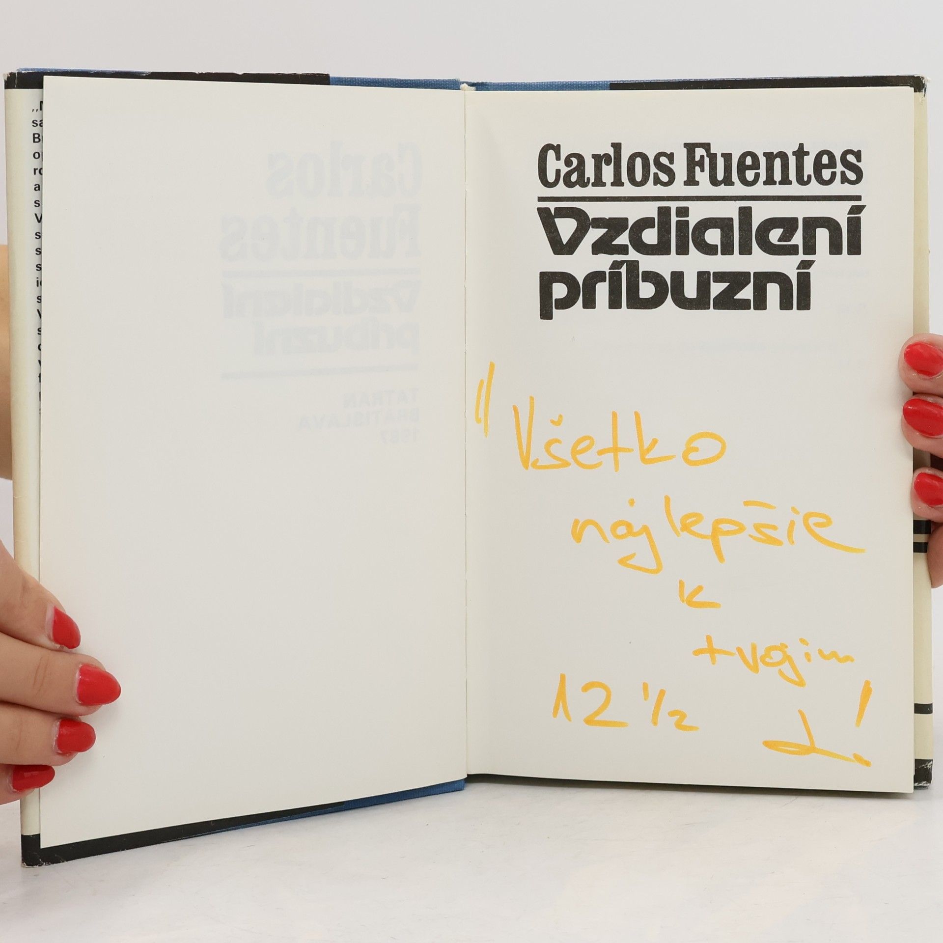 Carlos Fuentes Vzdialení príbuzní