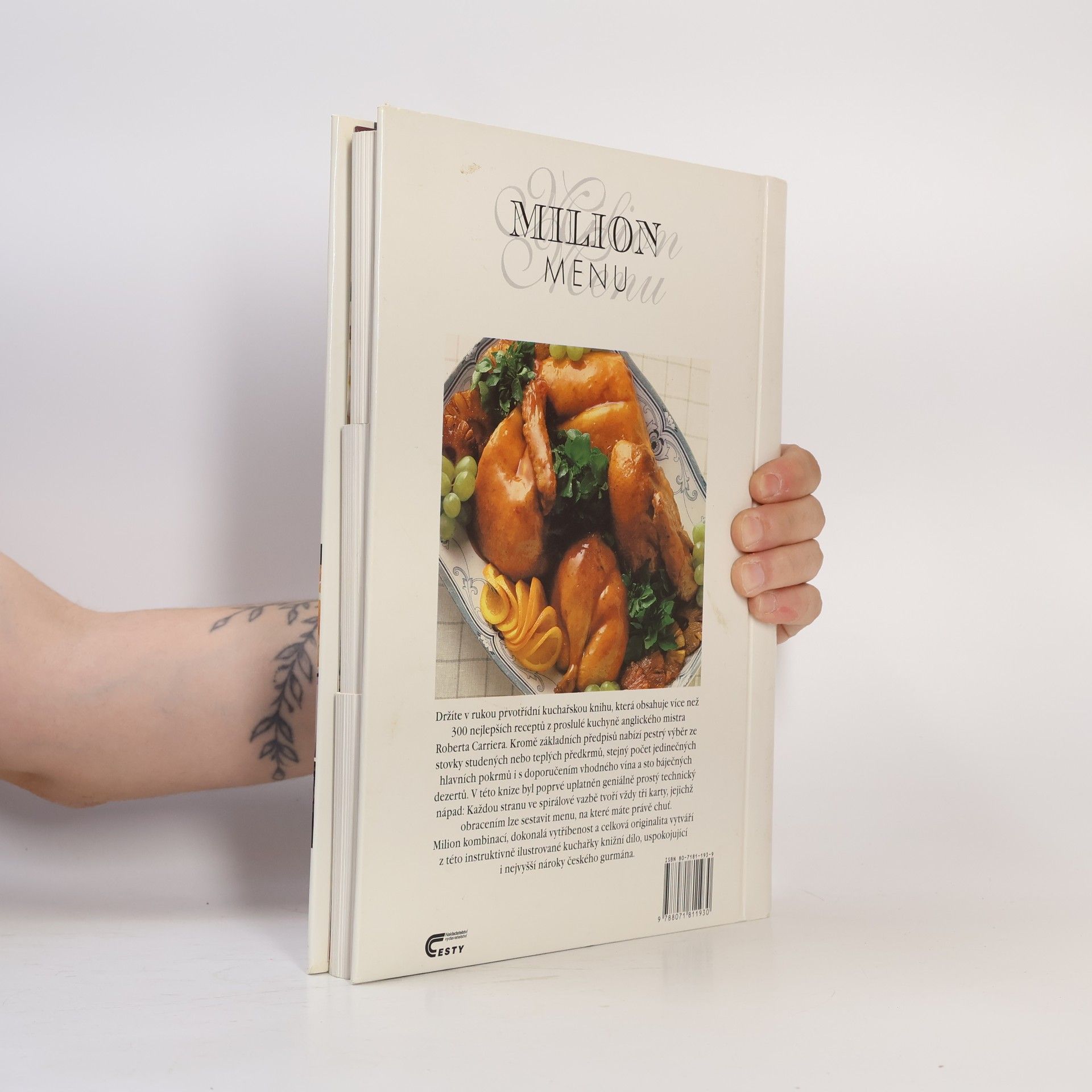Robert Carrier Milion menu