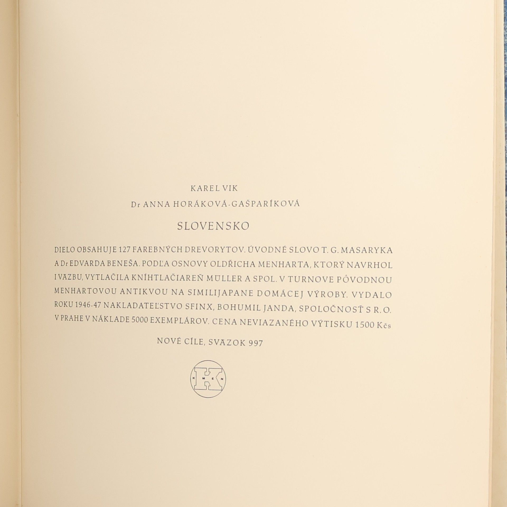 Anna Horáková Gašparíková Slovensko
