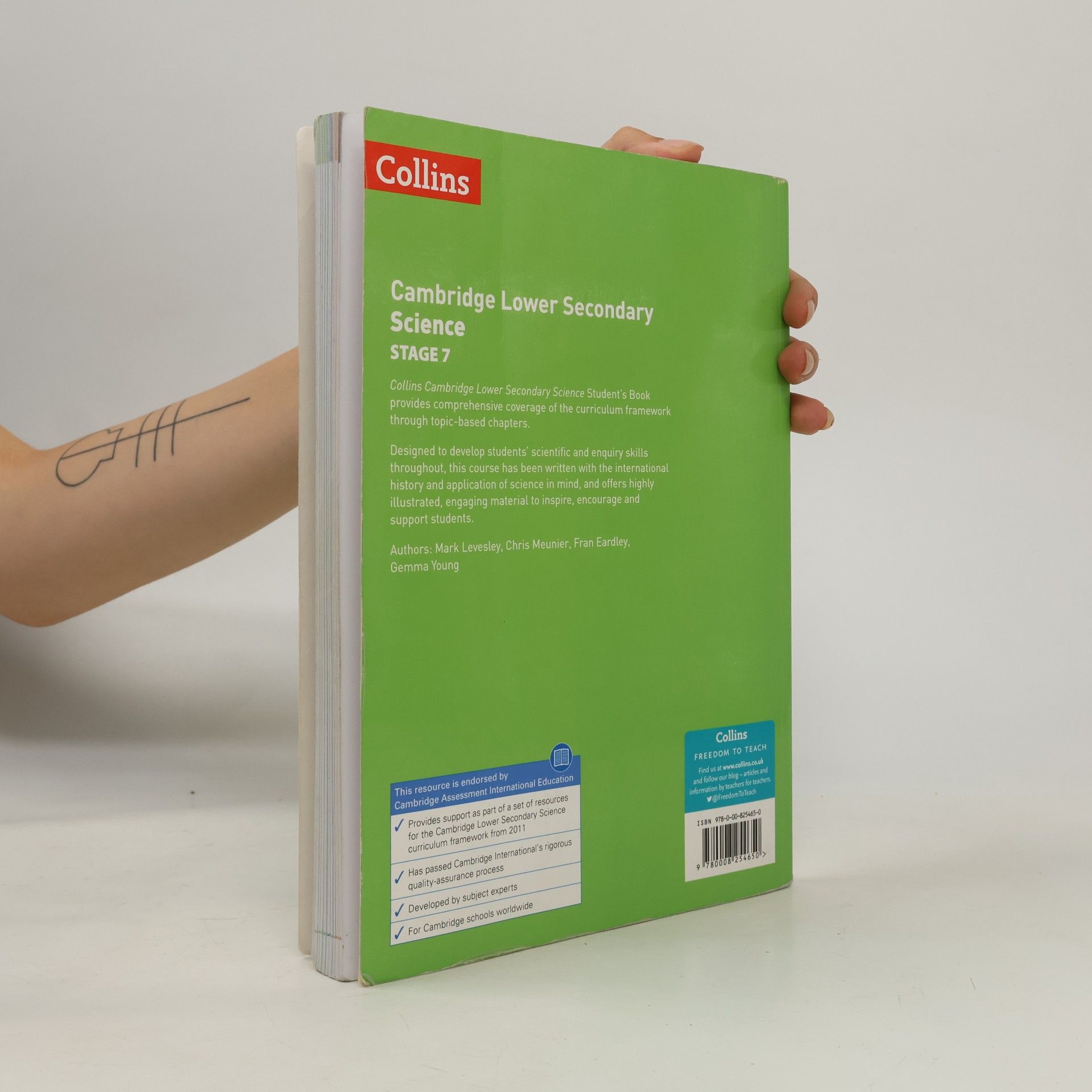 Kolektiv autorů Cambridge lower secondary. Science. Stage 7, Student's book